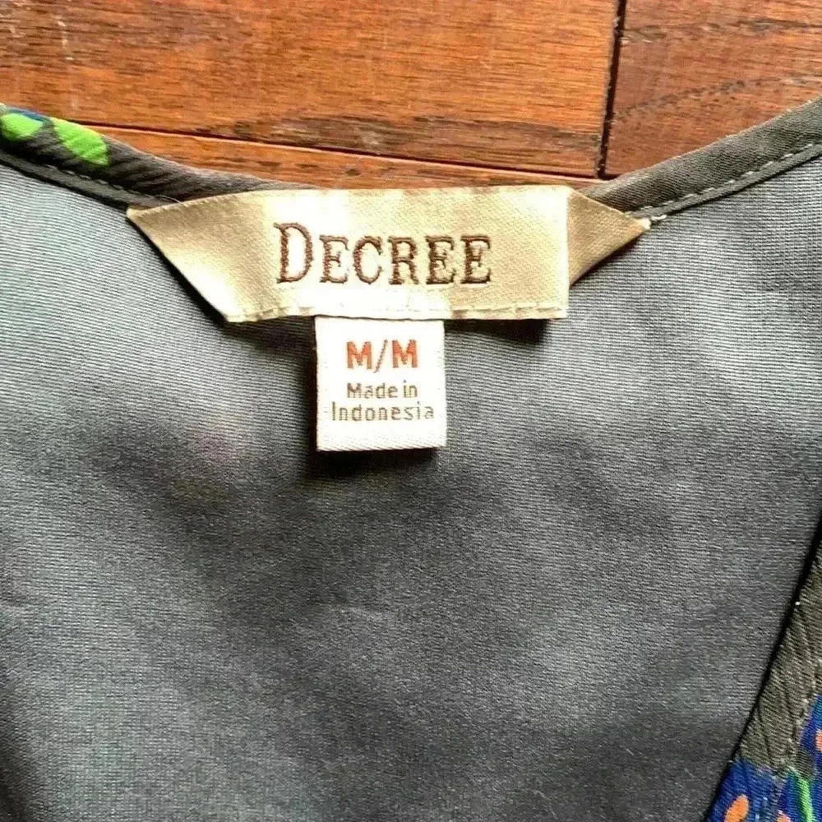 Decree Decree Floral Tank Top - Medium Size M / US 6-8 / IT 42-44 - 4 Thumbnail