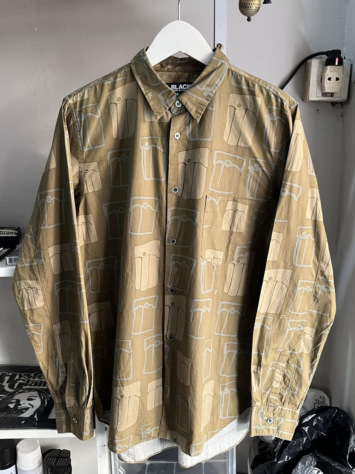 Comme des Garcons Black Comme des Garçons black shirt AD 2020 Size US L / EU 52-54 / 3 - 2 Thumbnail