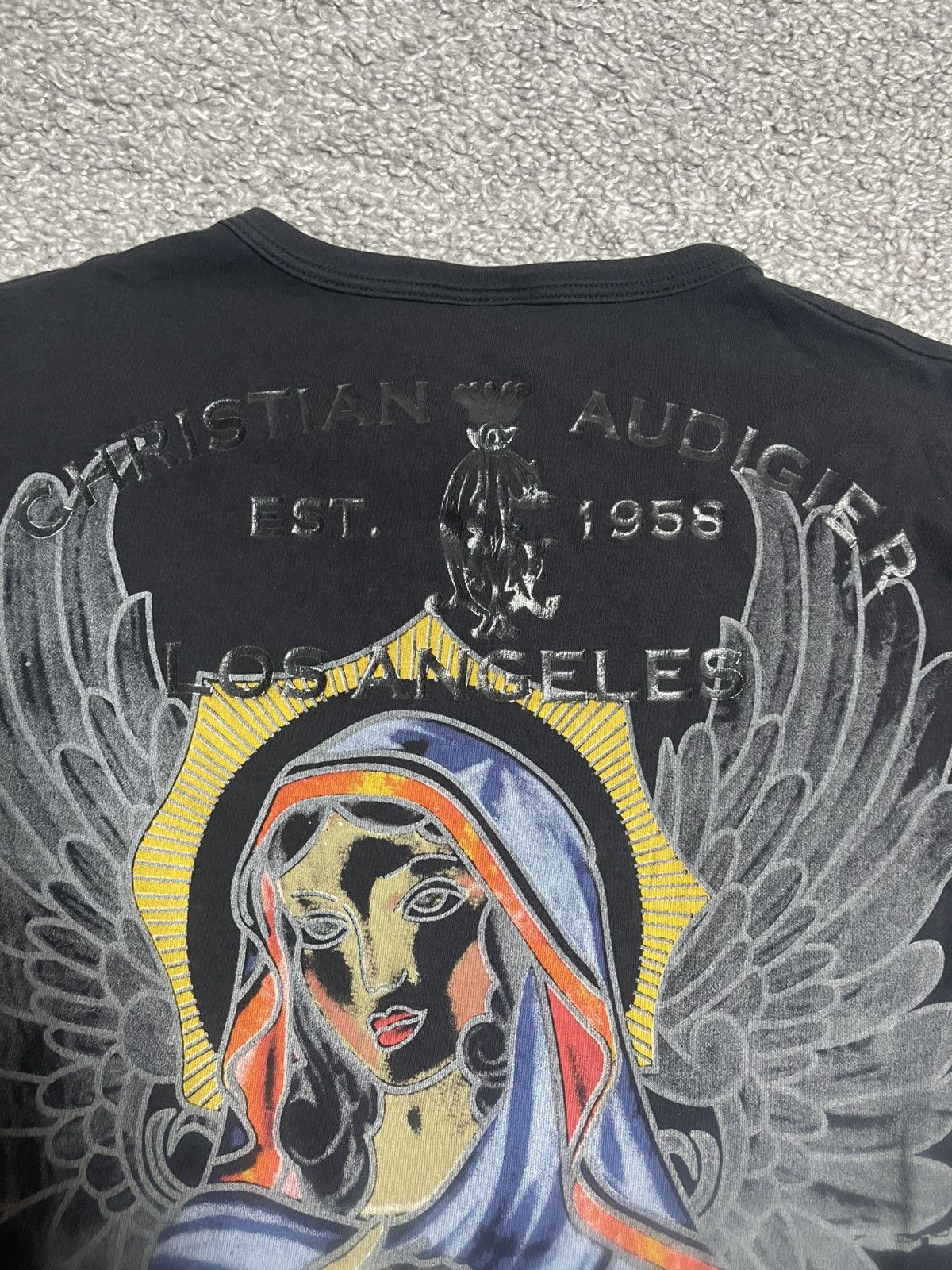 Christian Audigier × Ed Hardy Christian Audigier Black Edition El Calor Angel Size M Size US M / EU 48-50 / 2 - 7 Thumbnail
