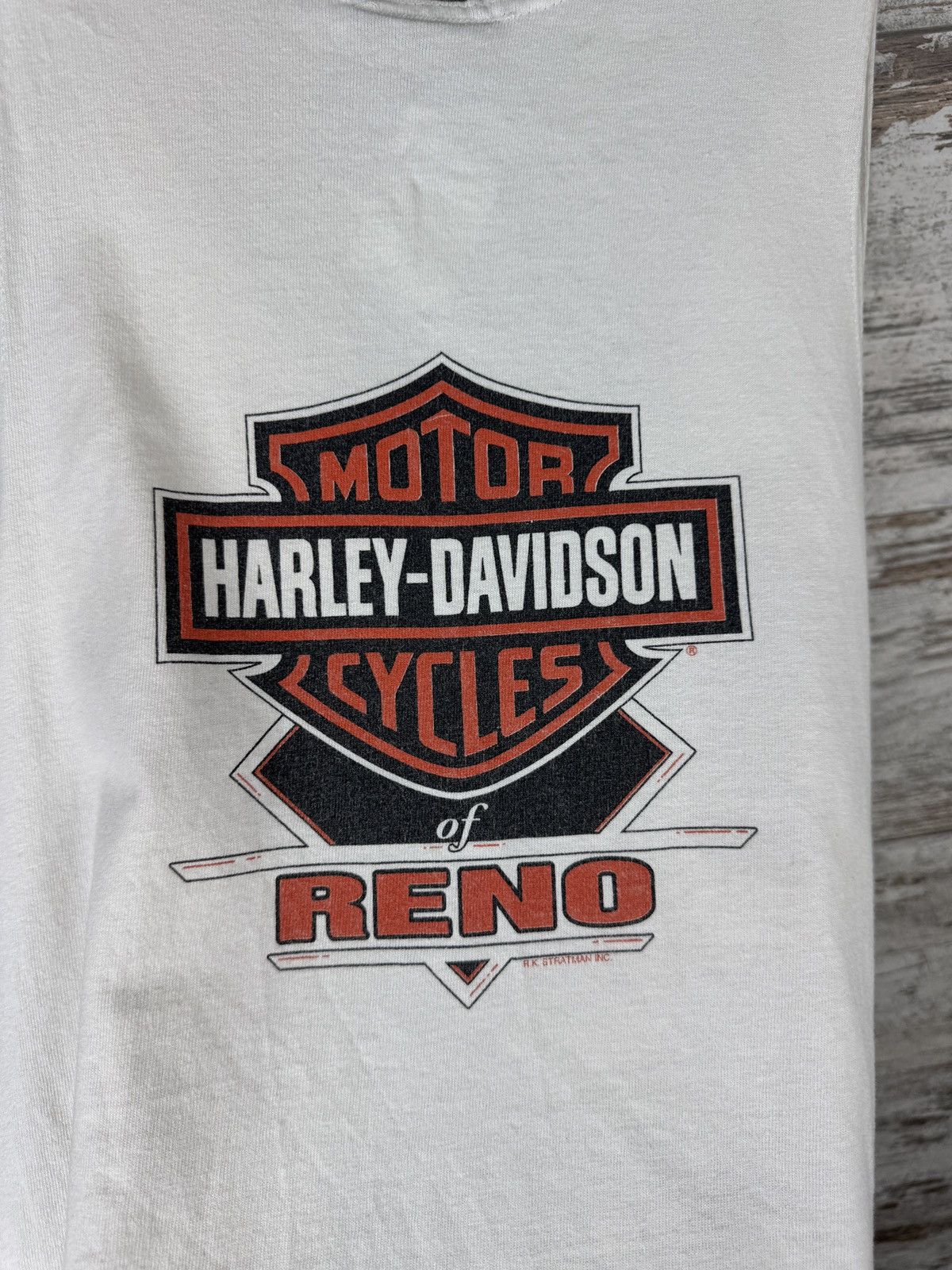 Harley Davidson Mens Vintage Harley Davidson tank top Made in USA t-shirt Size US L / EU 52-54 / 3 - 12 Thumbnail