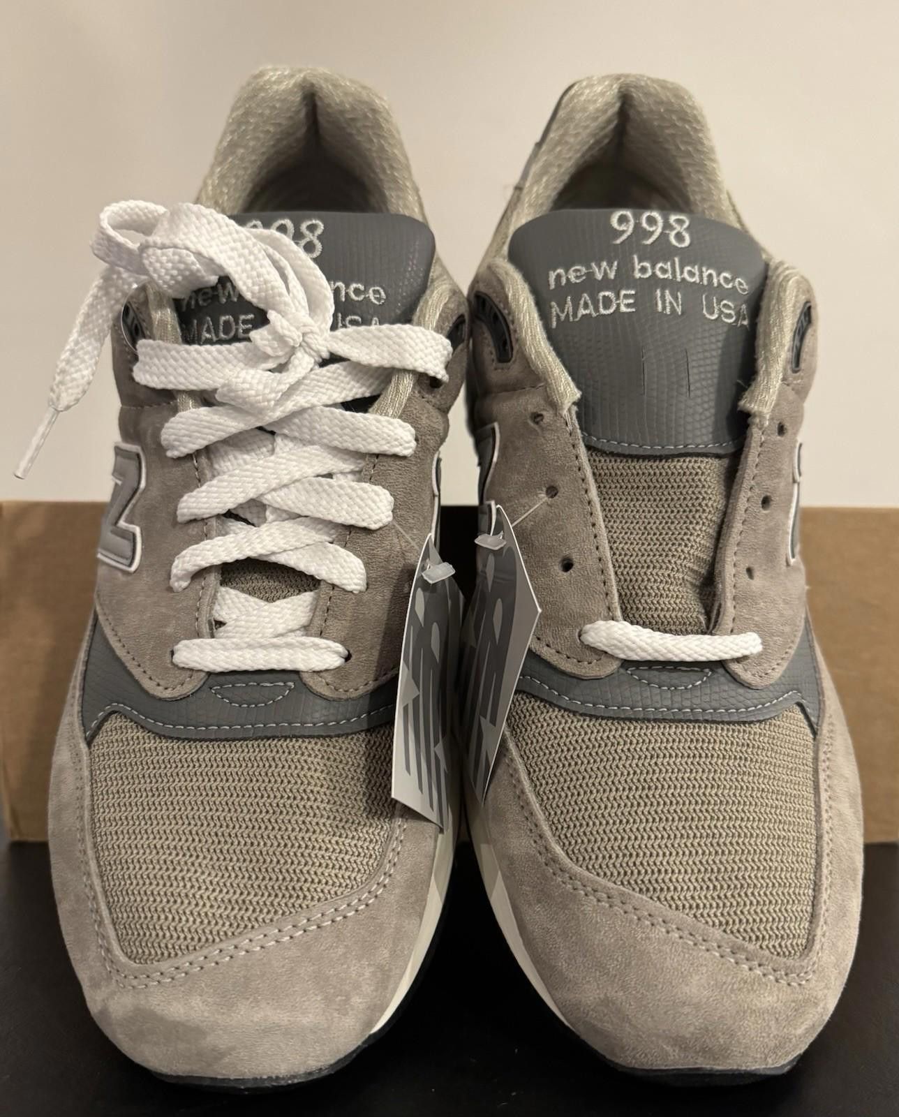New Balance New Balance 998 Grey Gray Silver Size 11 Size US 10.5 / EU 43-44 - 4 Thumbnail