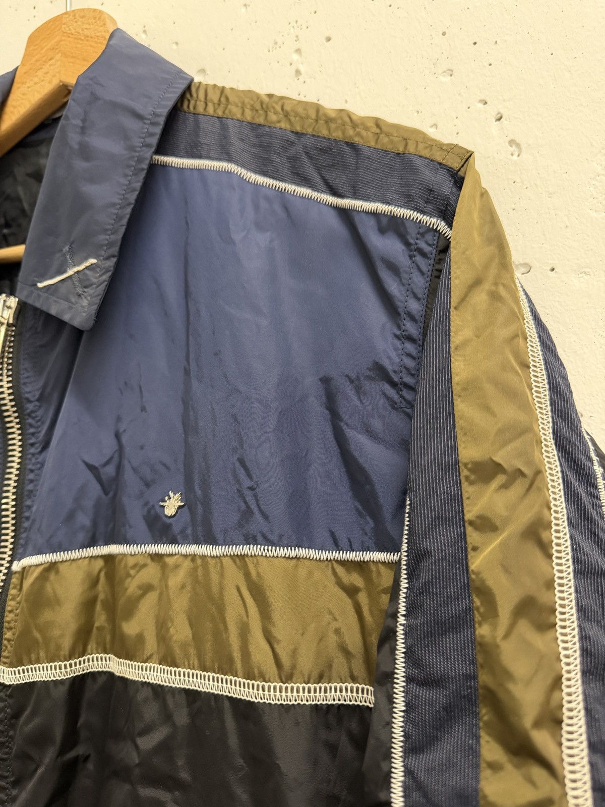 Dior Dior Homme Sample Track Nylon Panelled Zip-Up Jacket Size US M / EU 48-50 / 2 - 5 Thumbnail