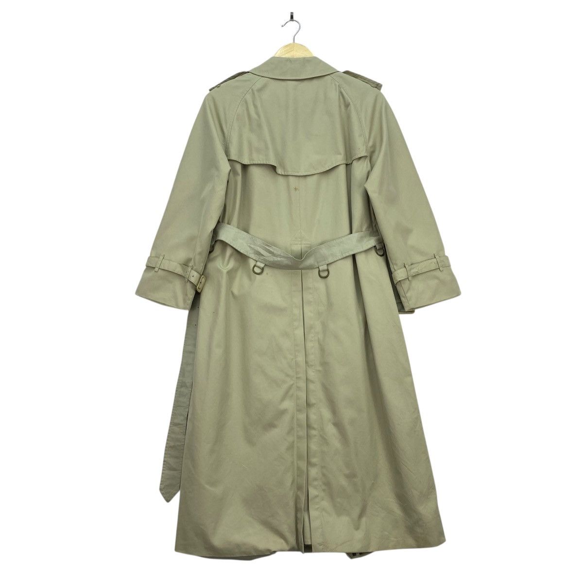 Burberry 🔥Vintage Burberrys Double Breast Belted Nova Check Trench Size M / US 6-8 / IT 42-44 - 3 Thumbnail