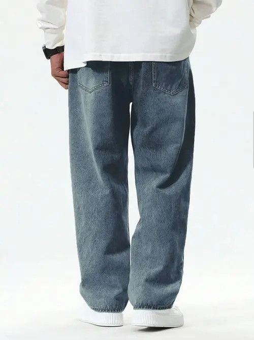 Japanese Brand × Vintage Baloon Skate Baggy Denim Jeans Loose 2000s Size US 34 / EU 50 - 4 Thumbnail