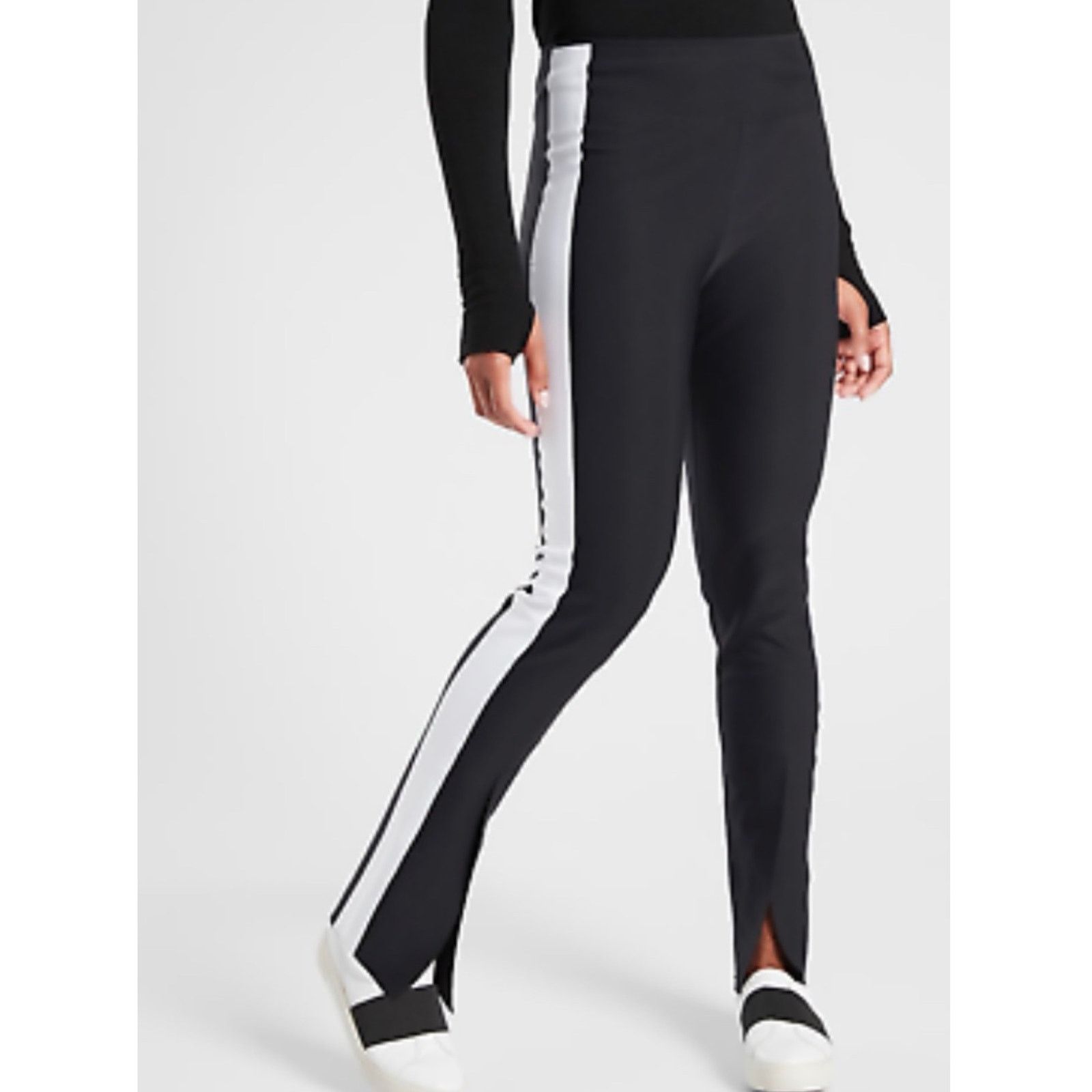 Athleta Like new! ATHLETA Interstellar Colorblock Tight Size 8 Size 30" / US 8 / IT 44 - 1 Thumbnail