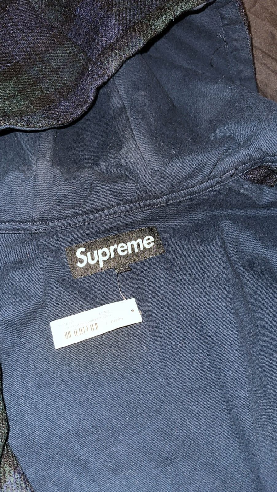 Supreme × Vintage Supreme plaid Wool Parka Size US L / EU 52-54 / 3 - 3 Thumbnail