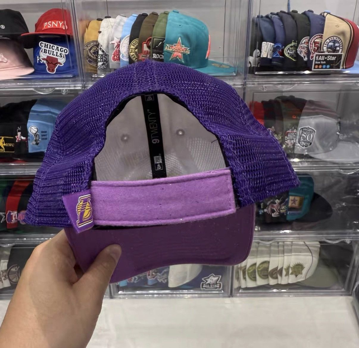 New Era New Era NBA Los Angeles Lakers Brim Cap J32 Size ONE SIZE - 3 Thumbnail