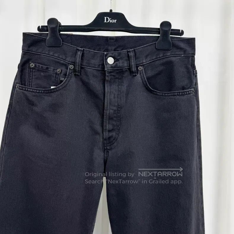 Acne Studios Acne Studios 2021M Series Gunmetal Washed Denim Pants Size US 31 - 3 Thumbnail