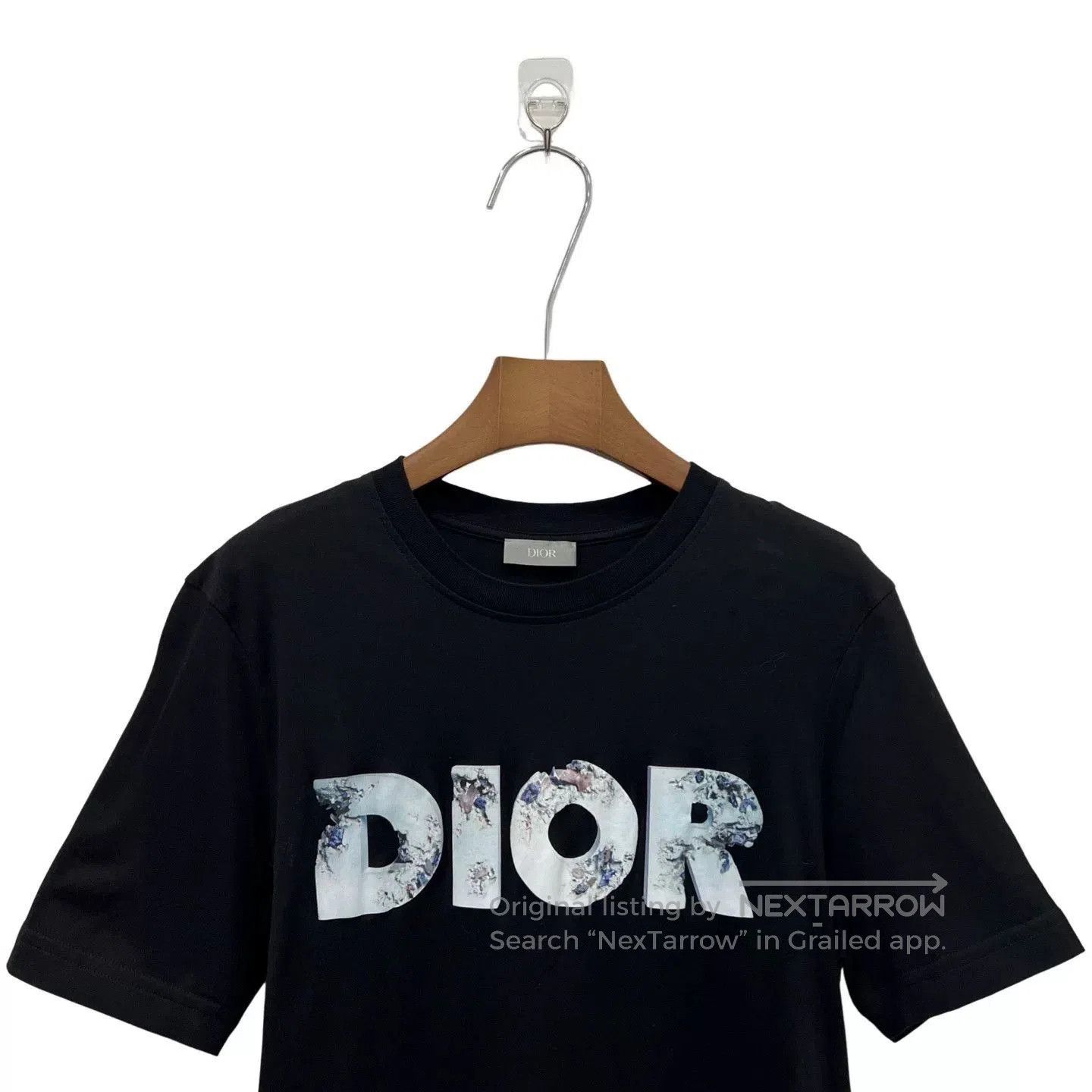Japanese Brand Dior x Daniel Arsham Crystal Crack Tee. Size US S / EU 44-46 / 1 - 4 Thumbnail