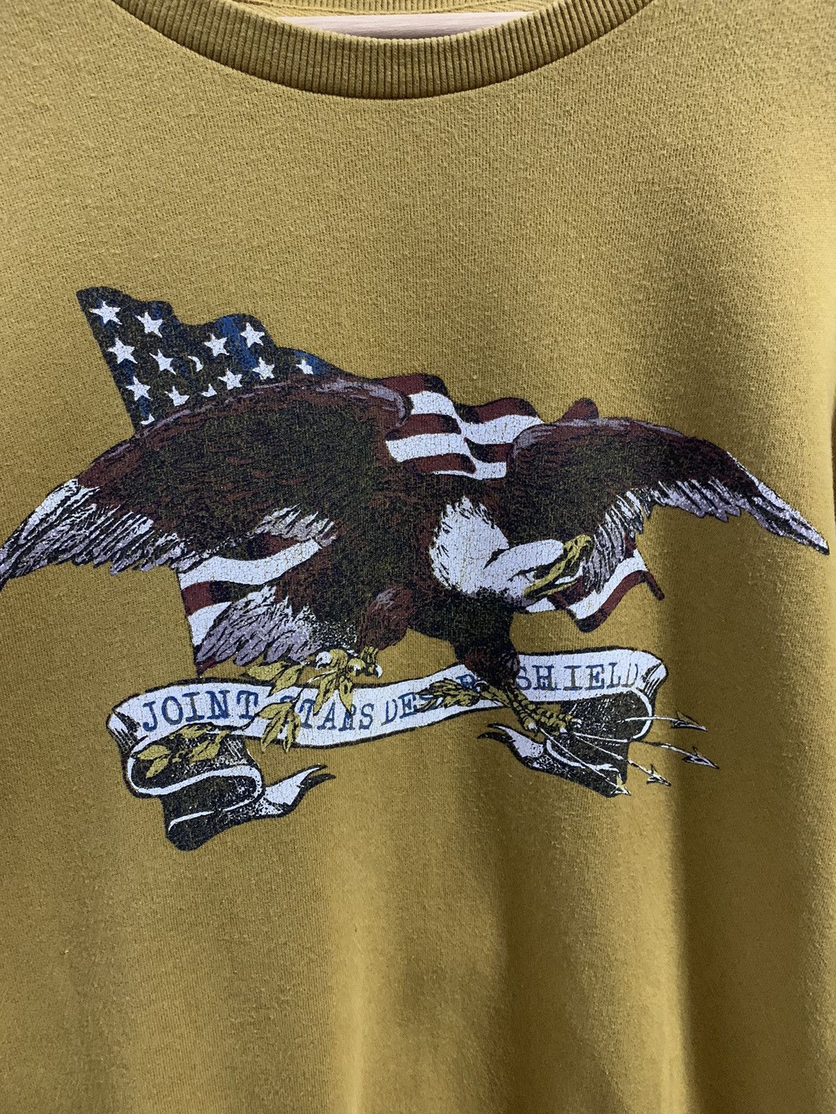 Japanese Brand Rodeo Crown Eagle Printed Side print Sweatshirt Size ONE SIZE - 4 Thumbnail