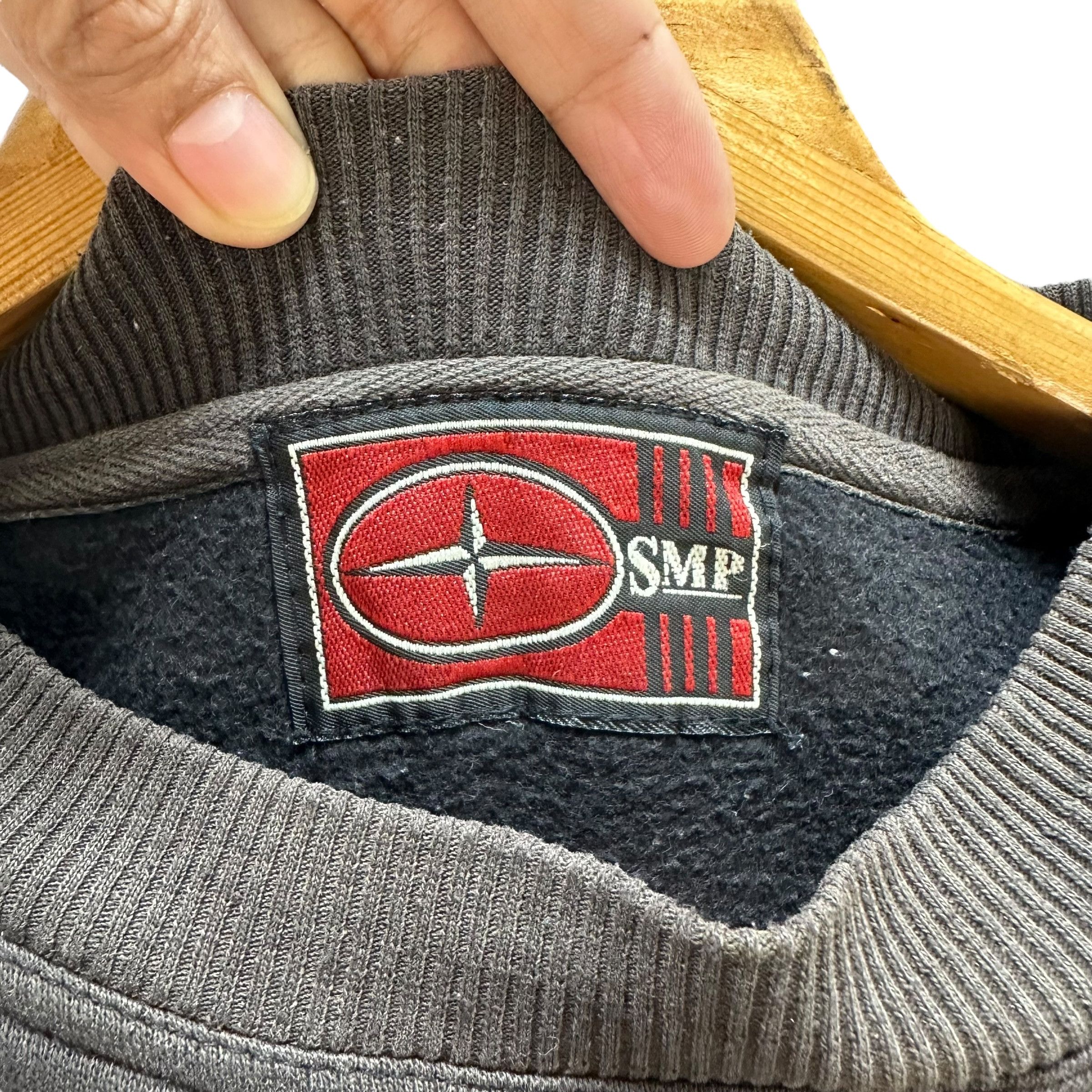 Vintage SMP SKATEBOARD ARTWORK GRAPHIC SWEATSHIRTS #8791-026 Size US L / EU 52-54 / 3 - 8 Thumbnail