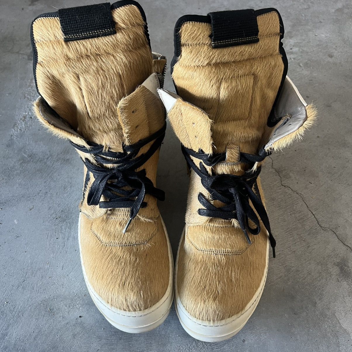 Rick Owens Rick Owens Pony Plinth Geobaskets Size US 11 / EU 44 - 6 Thumbnail