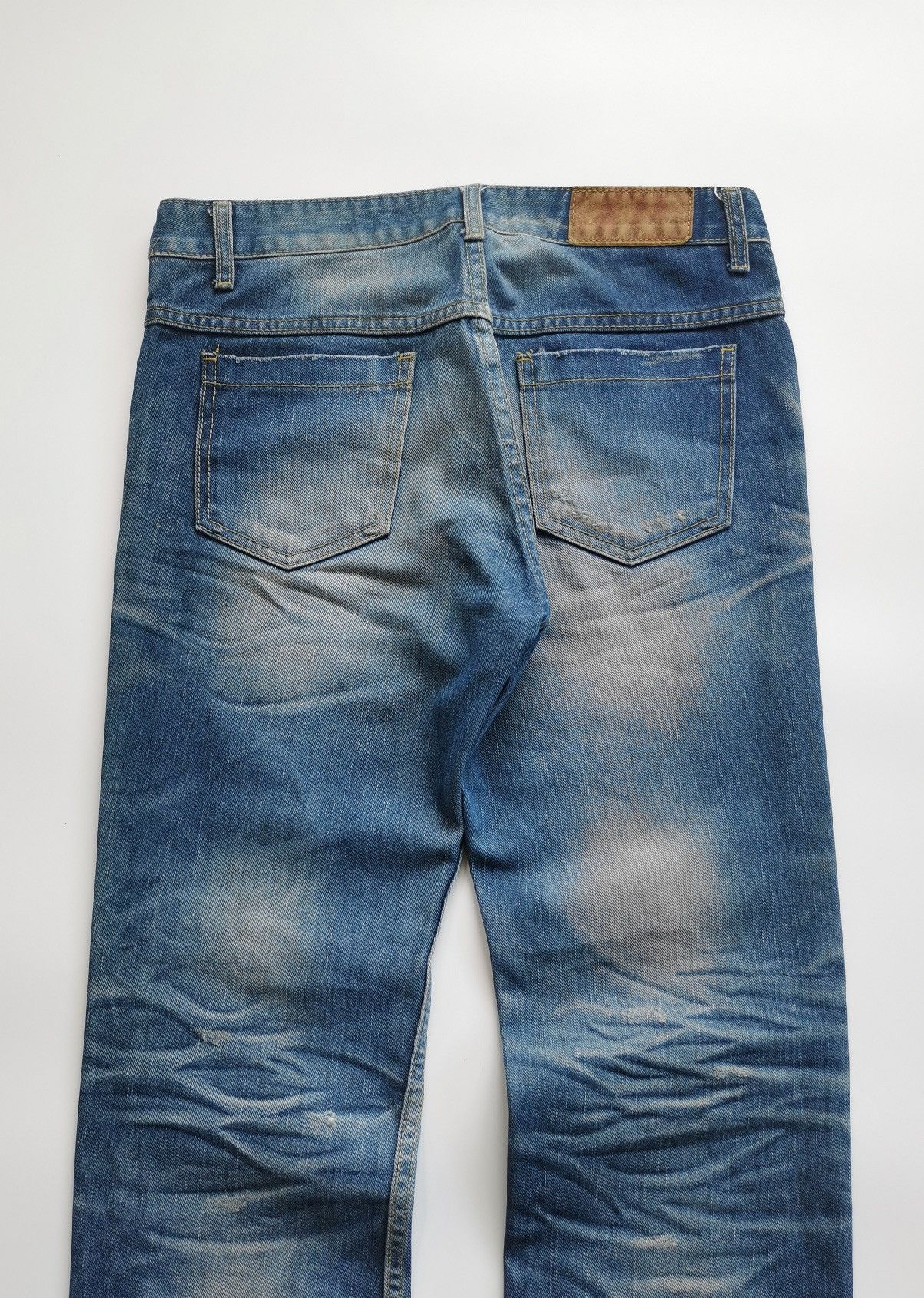 Blue Blue Japan Blue Blue Japan Distressed Jeans Size US 30 / EU 46 - 5 Thumbnail