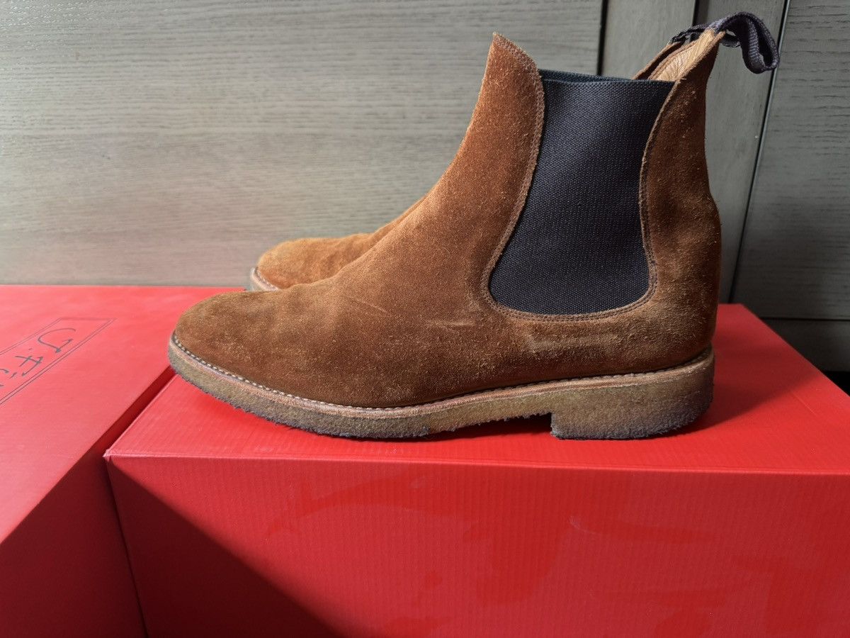 J.FitzPatrick J. Fitzpatrick ALKI Chelsea Boot Fox Suede Size US 7 / EU 40 - 2 Thumbnail