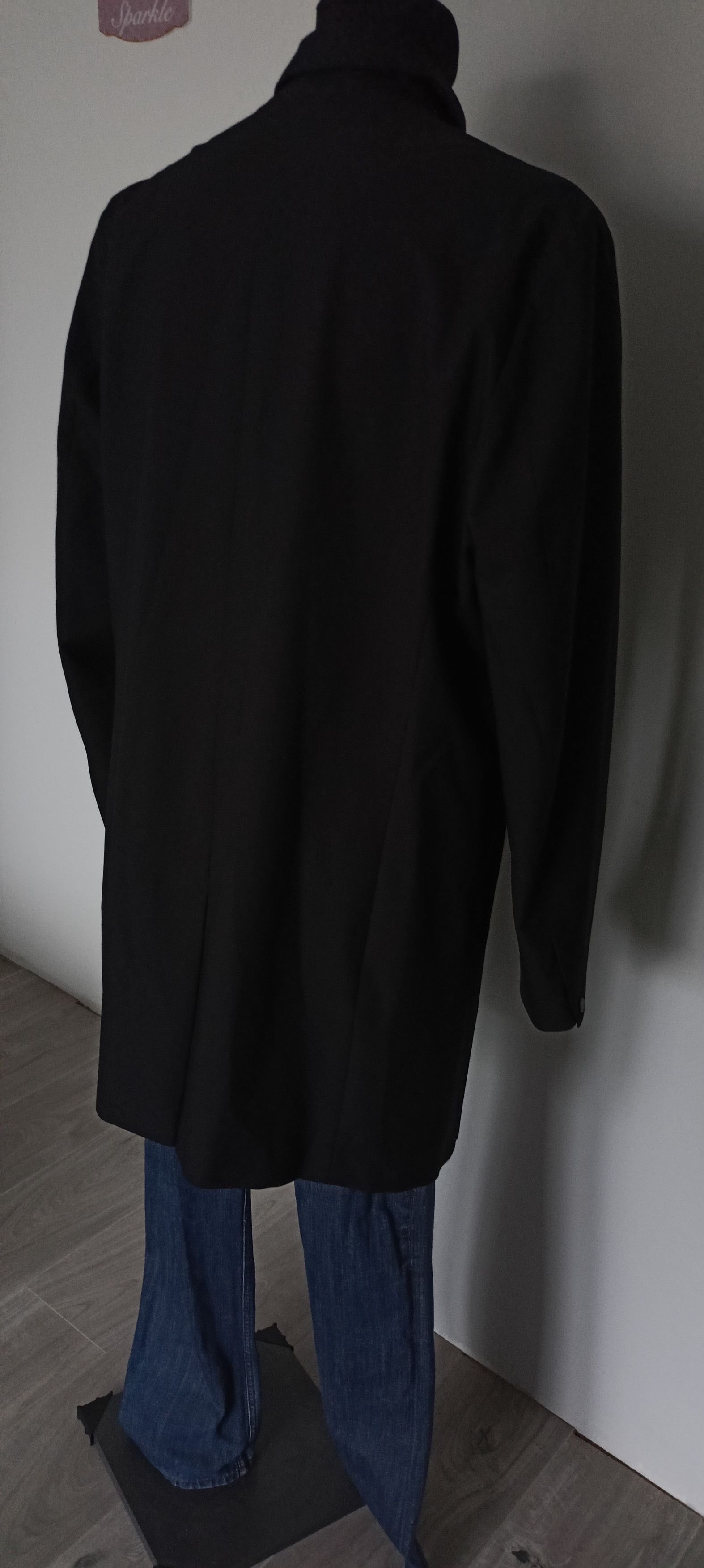 Hugo HUGO Hugo Boss Technical Waterproof Overcoat - Black Size 54 Size US XL / EU 56 / 4 - 15 Thumbnail