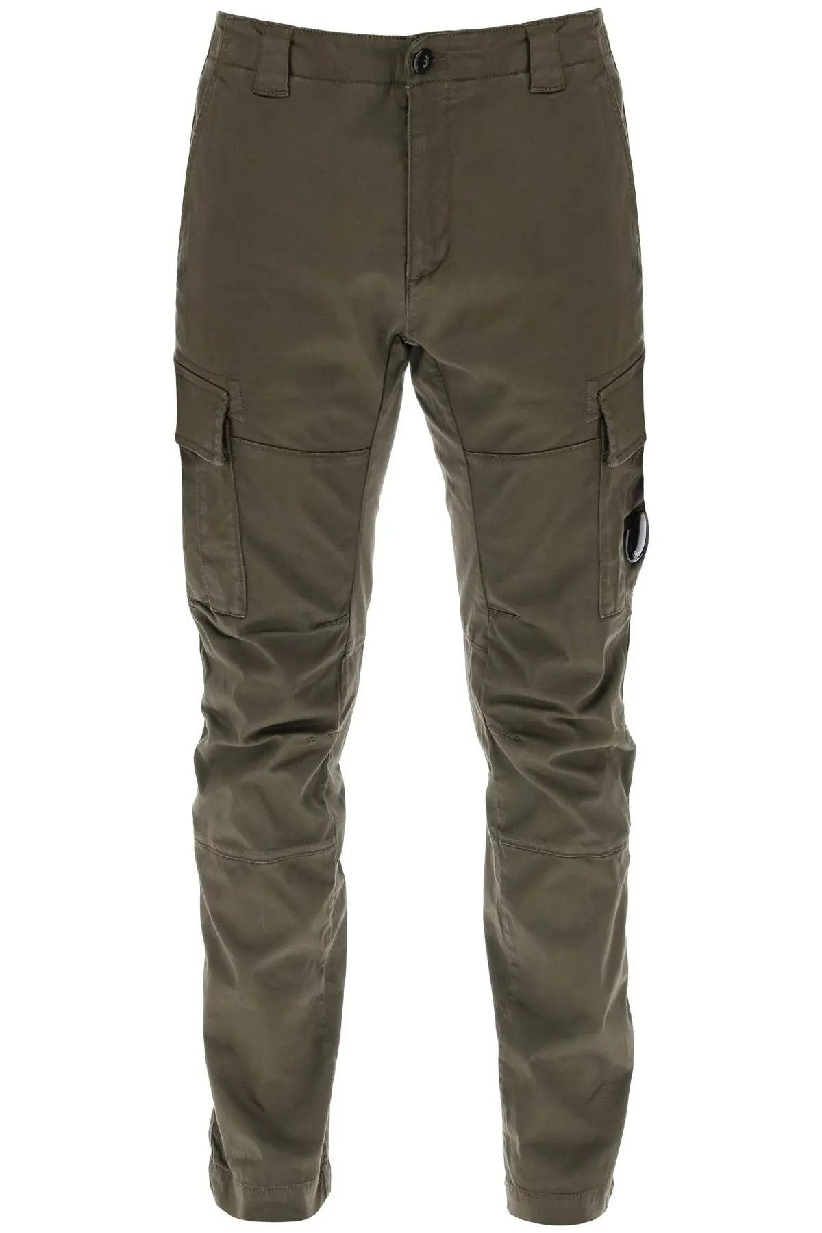 image of C P Company O1S22I1N1223 Cargo Pant In Green, Men's (Size 32)