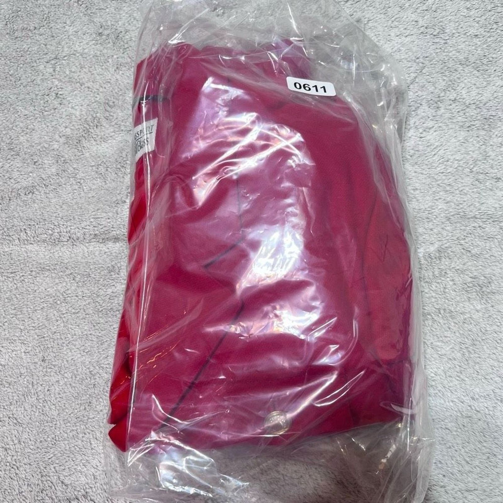 Bill Blass VTG bill blass Red Cropped Bomber Jacket Gold Buttons Size XL / US 12-14 / IT 48-50 - 15 Thumbnail