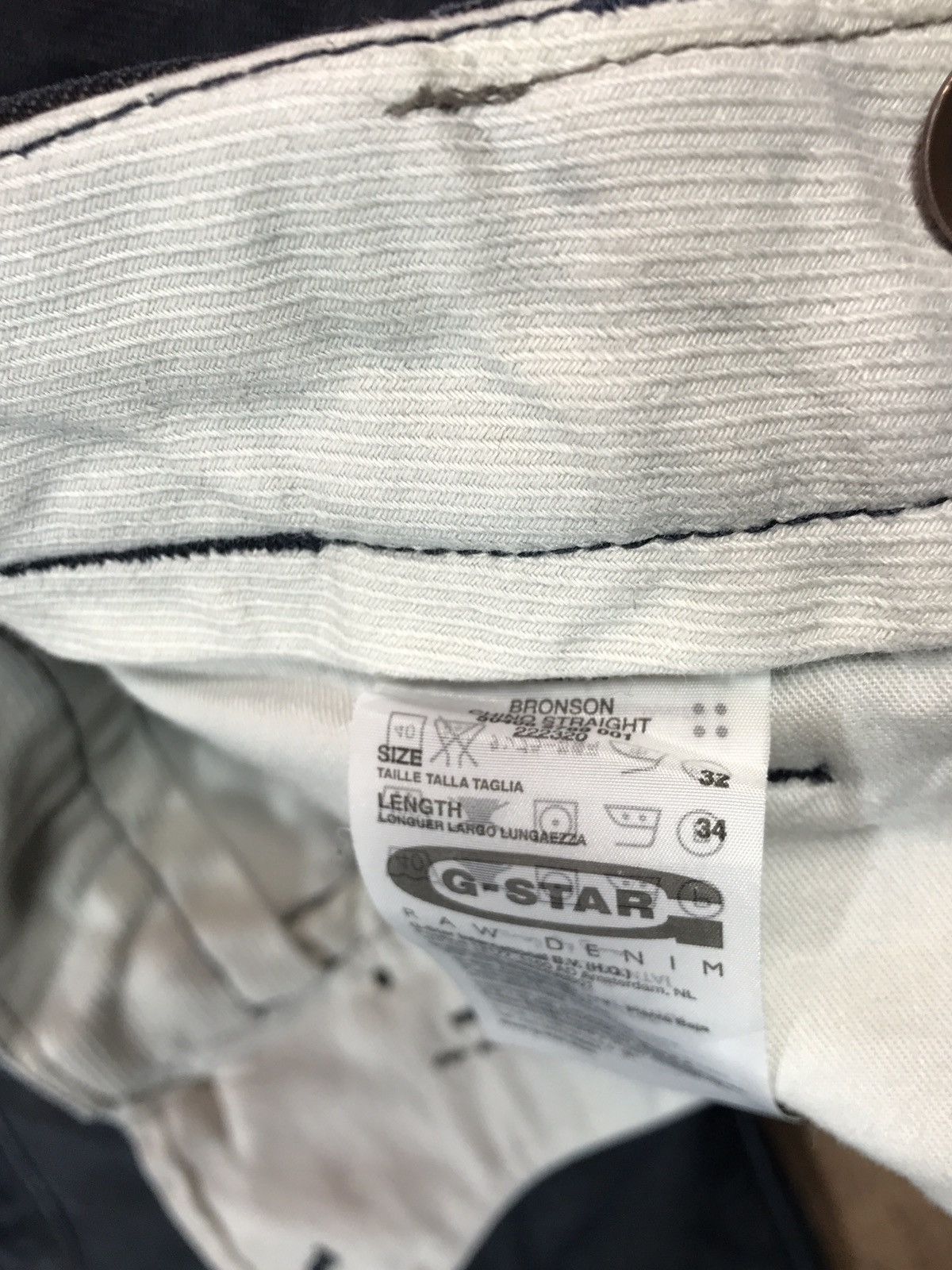 G-Star × Vintage Vintage G Star Raw Denim Pants Jeans Size US 32 / EU 48 - 9 Thumbnail