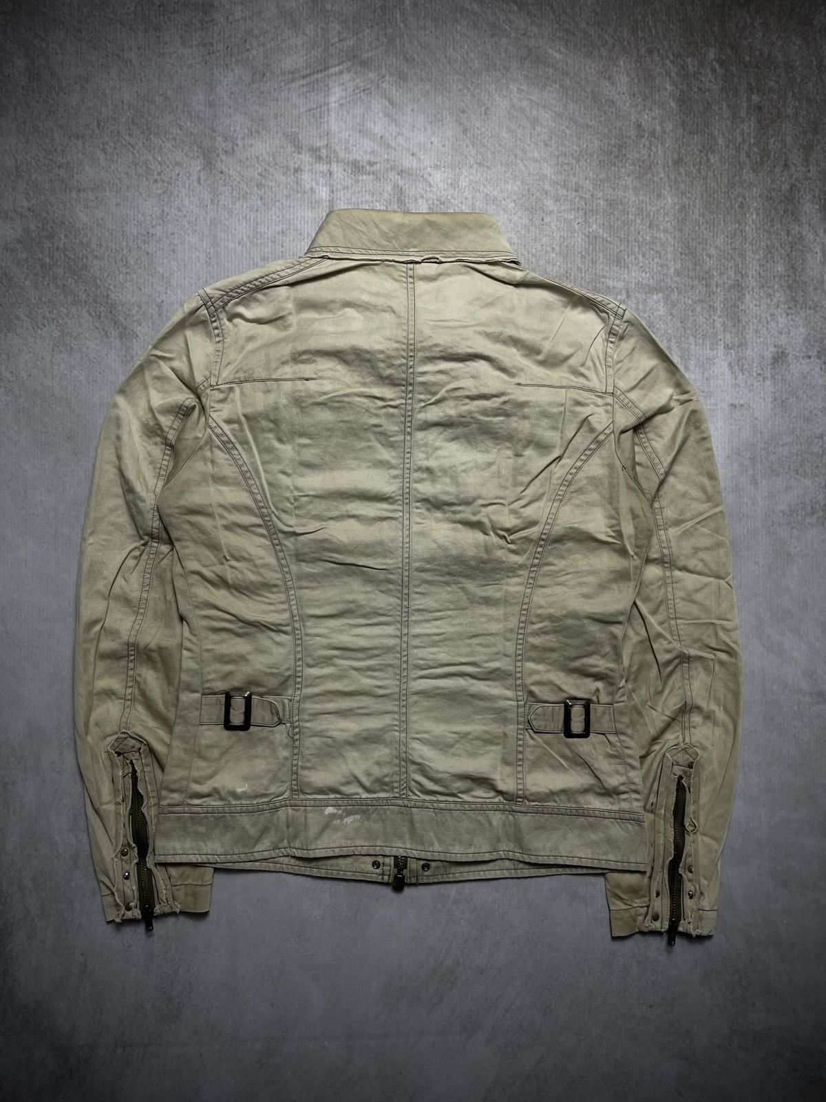 14th Addiction 2000’s Michel Klein Homme - Apocalypse Style Bikers Jacket Size US M / EU 48-50 / 2 - 14 Thumbnail