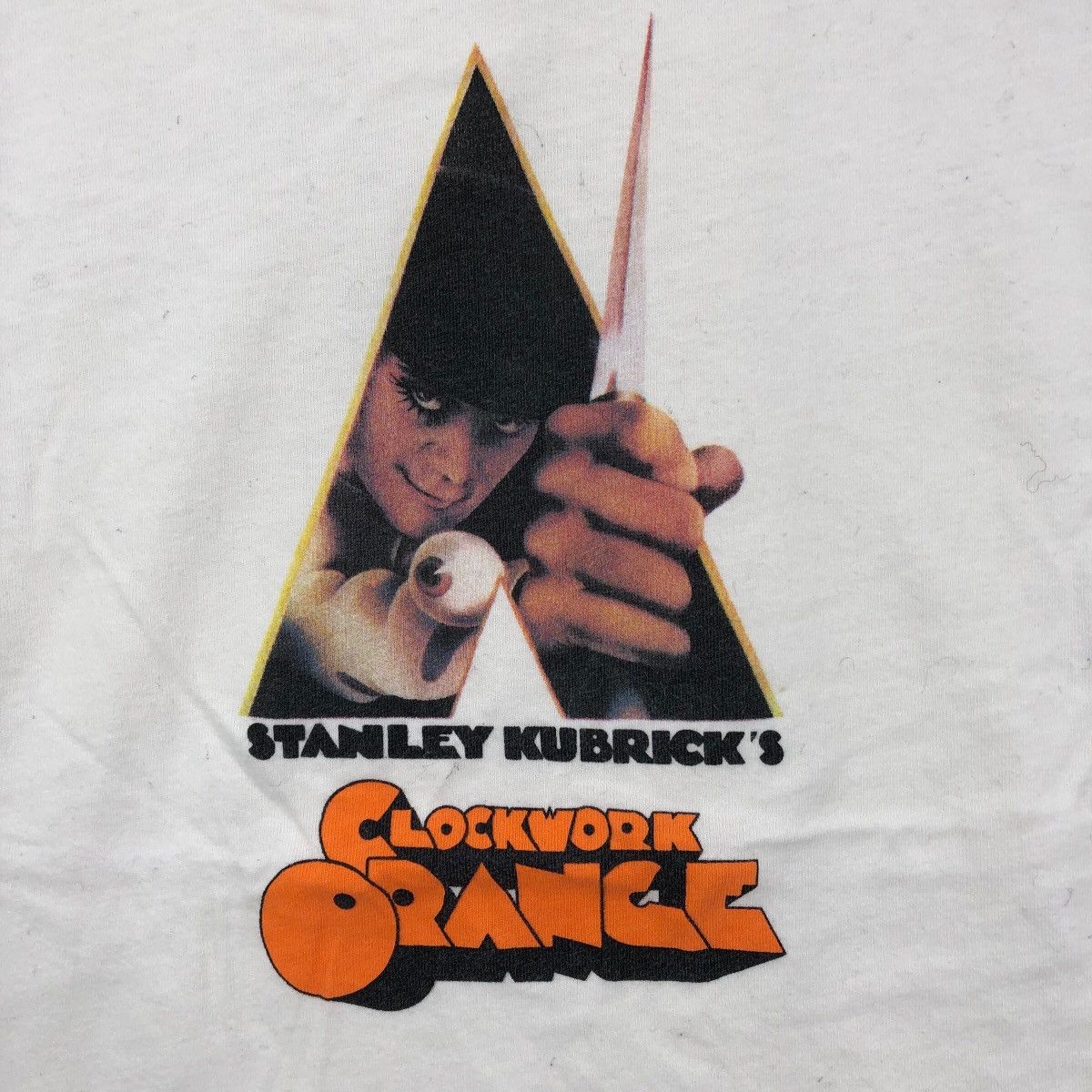 Vintage Vintage MOVIE A CLOCKWORK ORANGE By Stanley Kubricks T-Shirt Size US L / EU 52-54 / 3 - 3 Thumbnail
