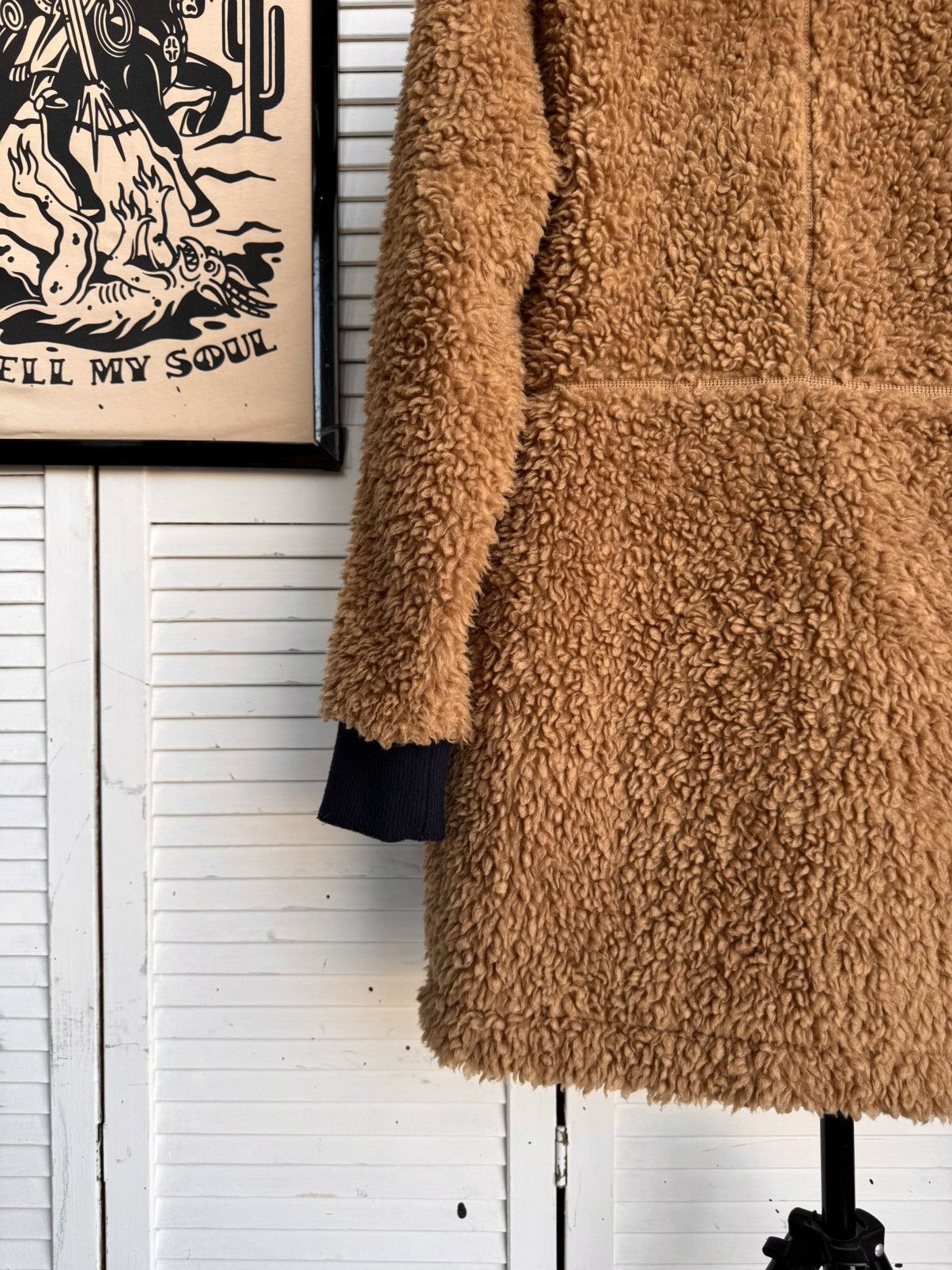 Patagonia Patagonia Dusty Mesa Parka Jacket Sherpa Ivory Long Coat Y2K Size S / US 4 / IT 40 - 7 Thumbnail