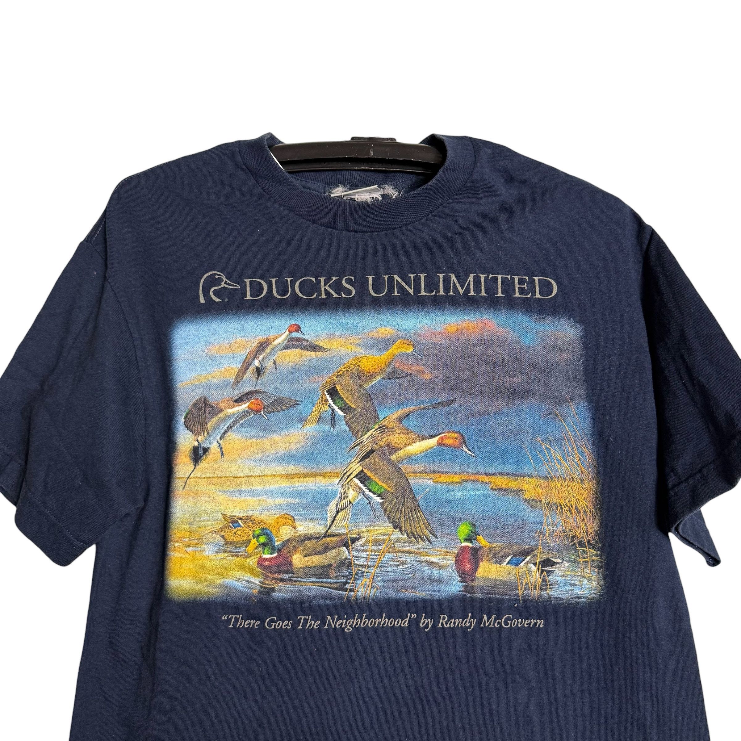 Vintage 🔥RARE🔥Vintage Ducks Unlimited by Randy McGovern T-shirt Size US M / EU 48-50 / 2 - 2 Thumbnail