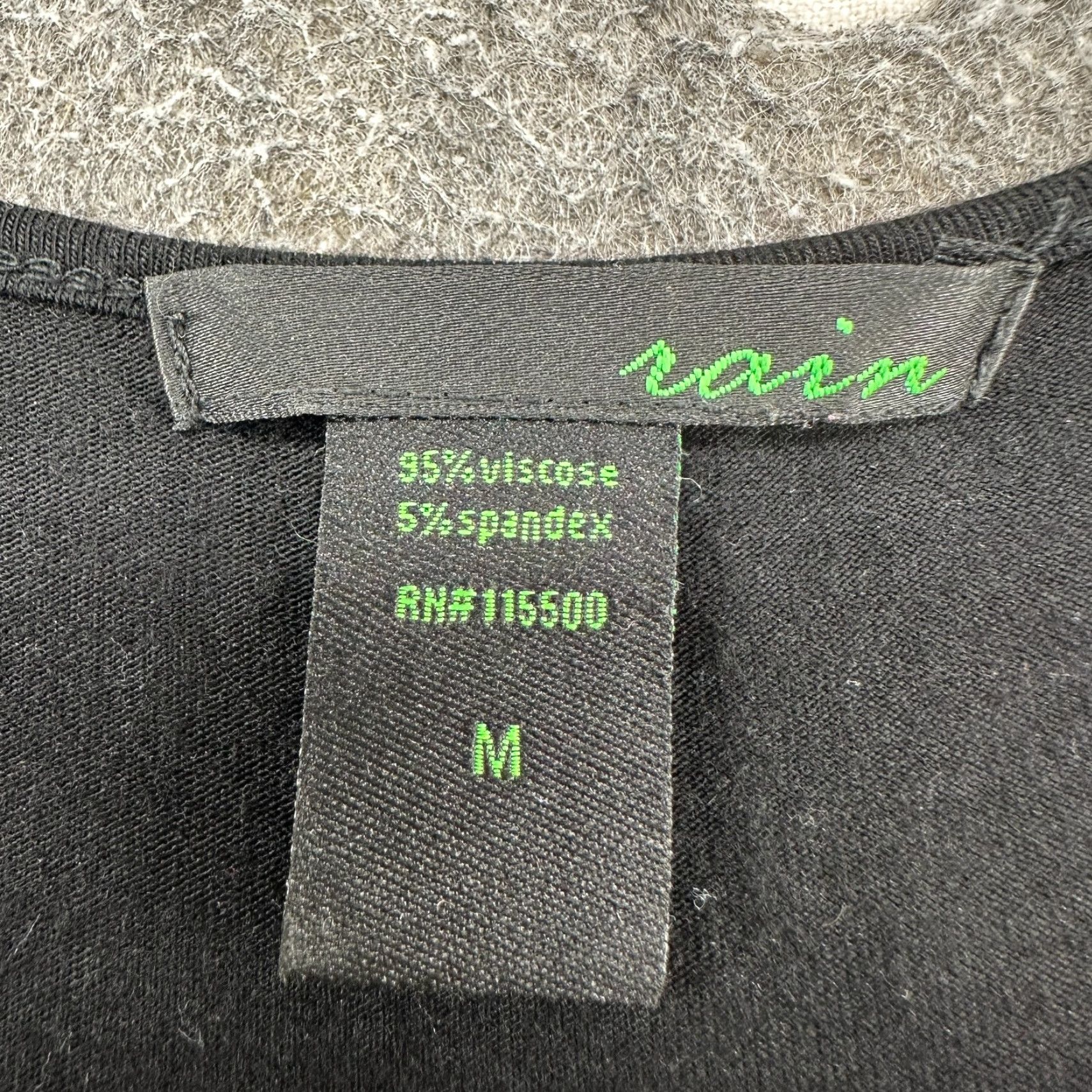 Rains VINTAGE Rain Tank Womens M Black Rhinestone Studded Sleeveless Racerback 90s Outdoor Rain Shirt Logo Y2K Size M / US 6-8 / IT 42-44 - 2 Thumbnail