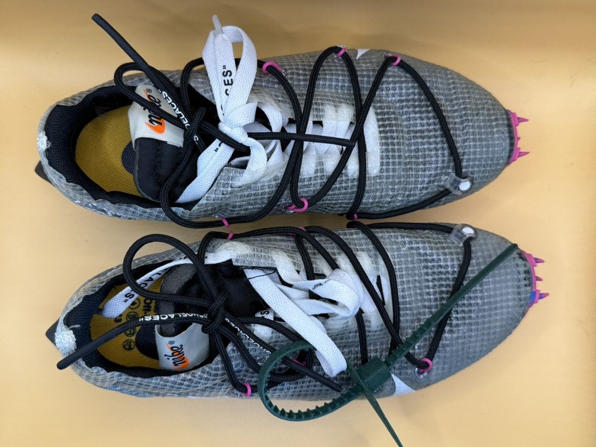 Nike × Off-White Nike Off-White Vapor Street Laser Fuchsia Size 6.5 Size US 6.5 / IT 36.5 - 6 Thumbnail