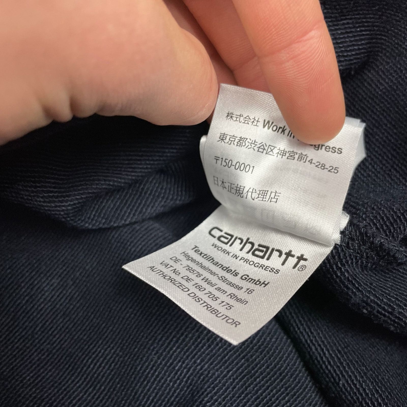 Carhartt Carhartt Men's blue Cotton Script Embroidery Sweat Hoodie M Size US M / EU 48-50 / 2 - 9 Thumbnail