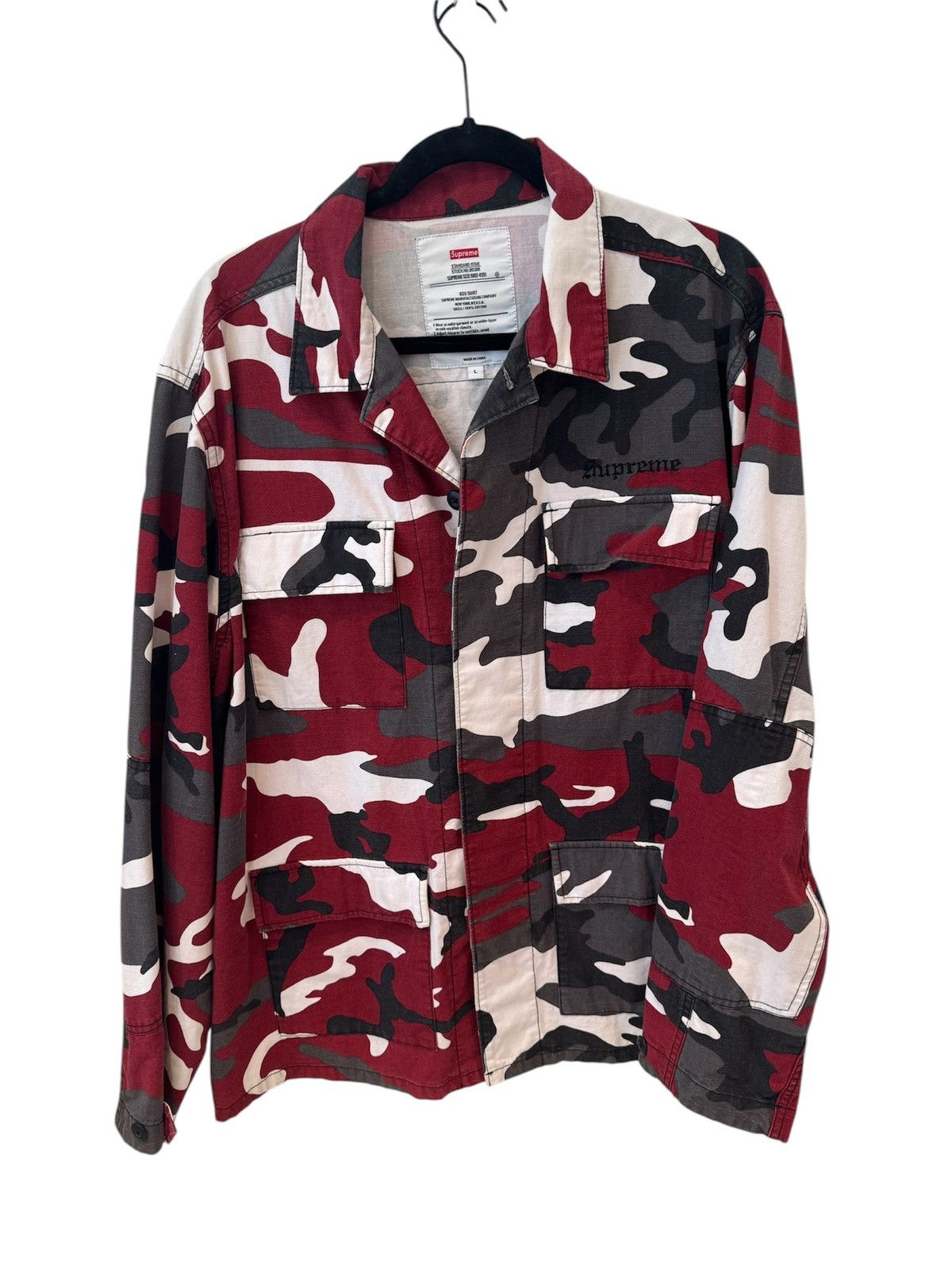 Supreme Supreme x Hellraiser BDU Shirt | Grailed