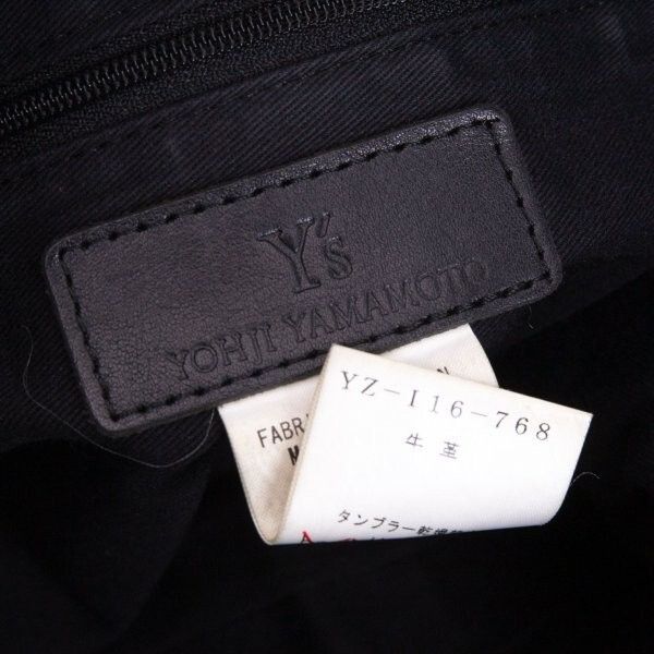 Yohji Yamamoto Yohji Yamamoto Y’s SS04 Cowhide Leather Shoulder Bag Size ONE SIZE - 10 Thumbnail