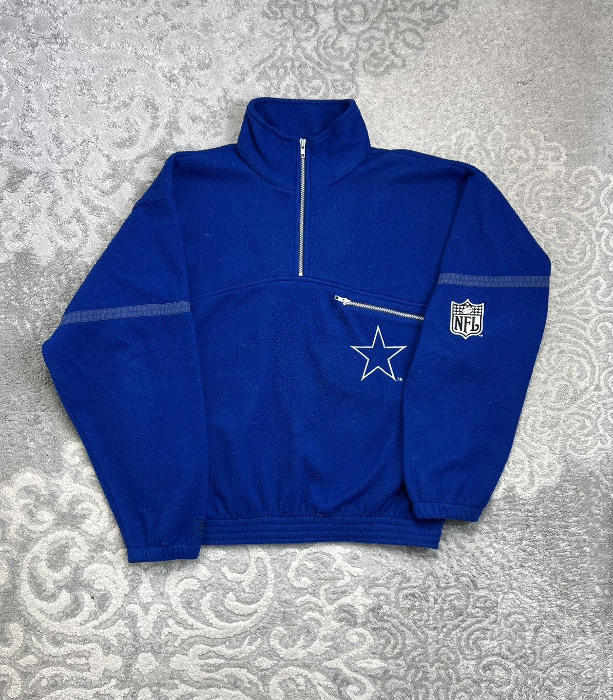 NFL Fleece Jacket NFL Dallas Cowboys Vintage 90’s Timeline Size US XL / EU 56 / 4 - 4 Thumbnail