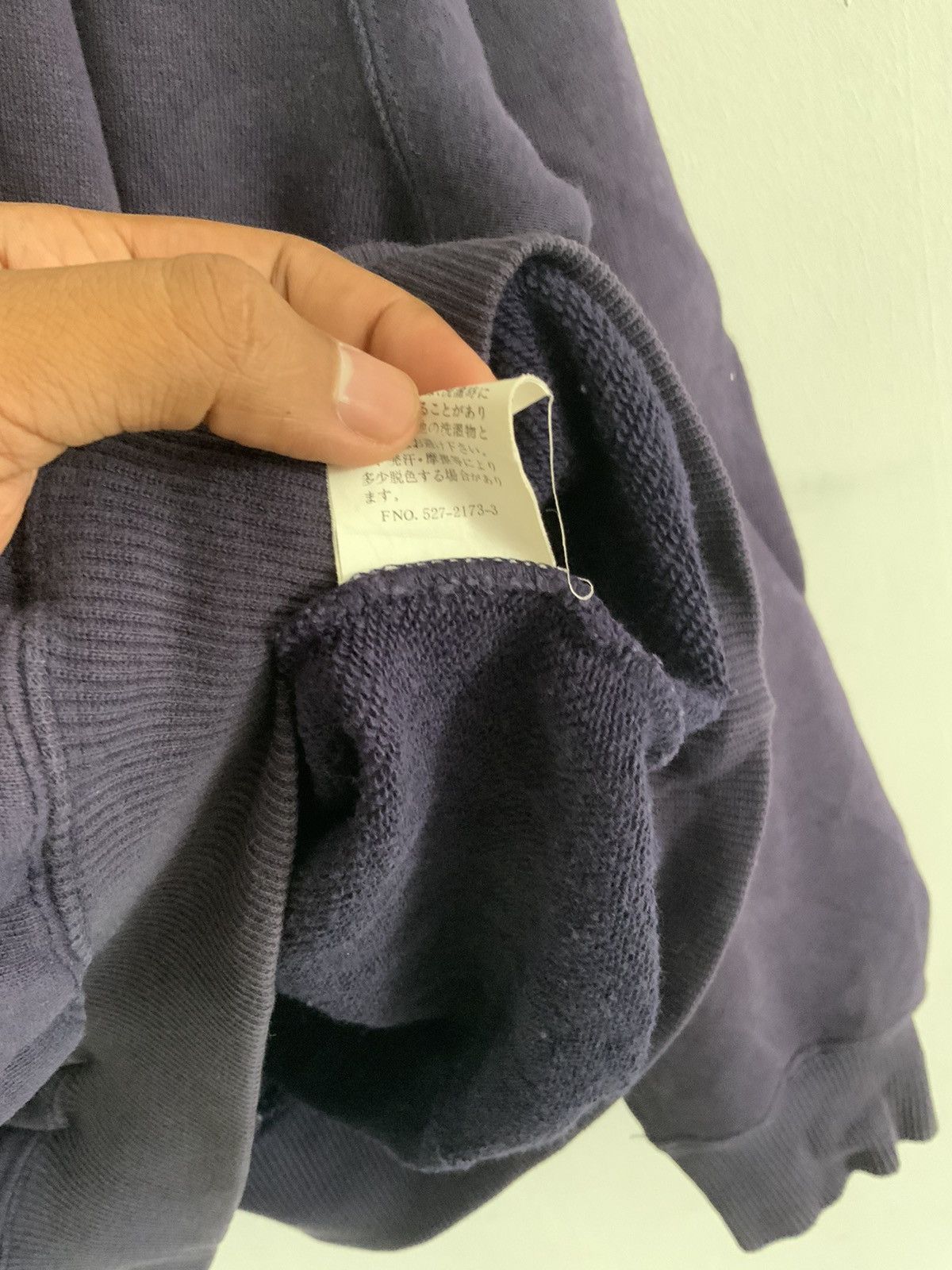 Converse Vintage Converse Fade Indigo Hoodie Size US L / EU 52-54 / 3 - 11 Thumbnail