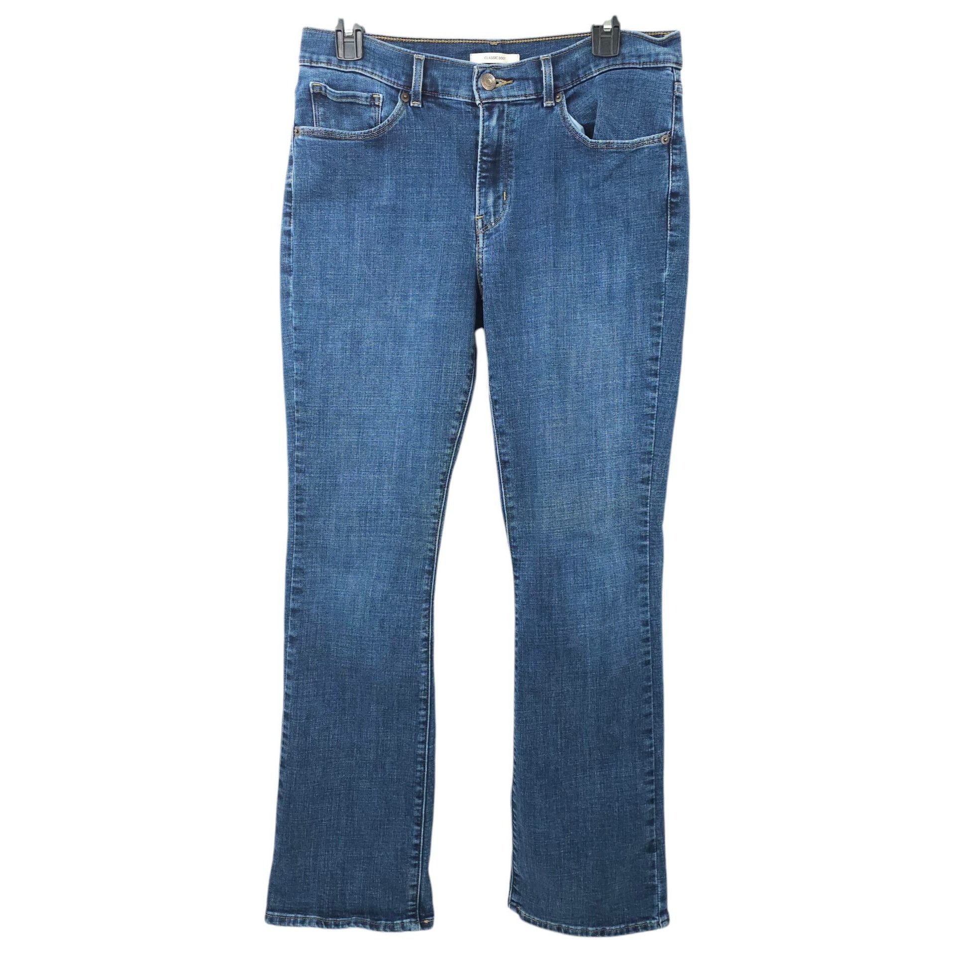 Levi's Levis Classic Boot Cut Jeans Women 10 Stretch Denim Mid Rise Size 32" / US 10 / IT 46 - 1 Thumbnail