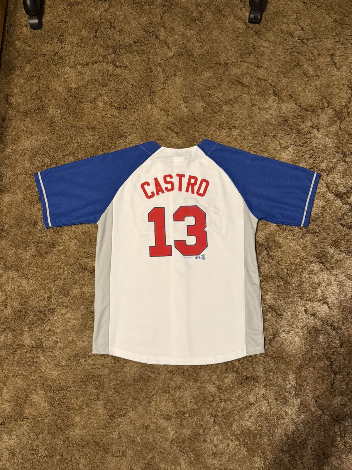MLB MLB Chicago Cubs Castro 13 Jersey Genuine Kids Large Size US S / EU 44-46 / 1 - 4 Thumbnail