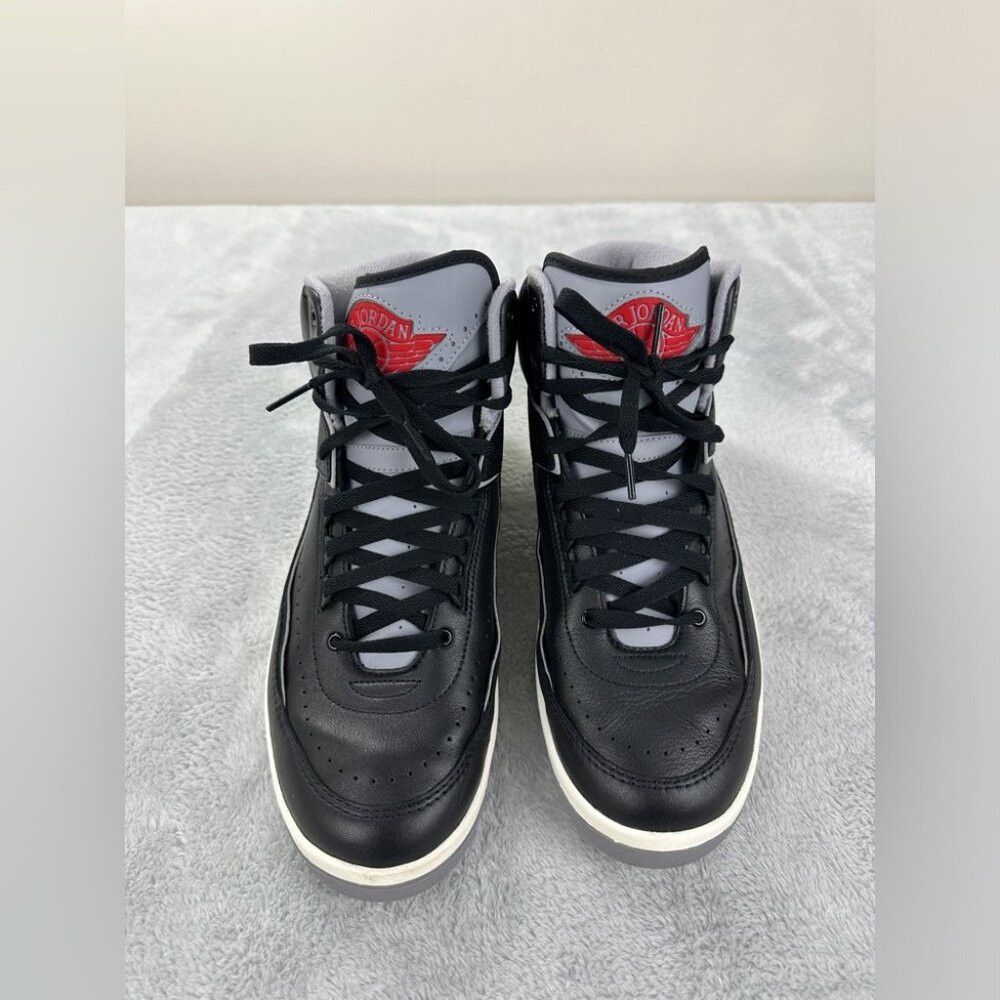 Jordan Brand Nike Air Jordan 2 Retro black cement men's size 9.5 US DR88 Size US 9.5 / EU 42-43 - 9 Thumbnail