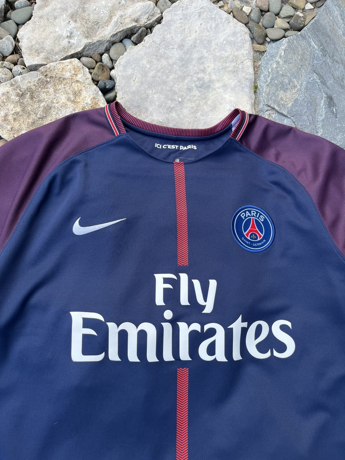 Nike Nike PSG Paris Saint Germain 2017/2018 soccer jersey t-shirt Size US XL / EU 56 / 4 - 3 Thumbnail