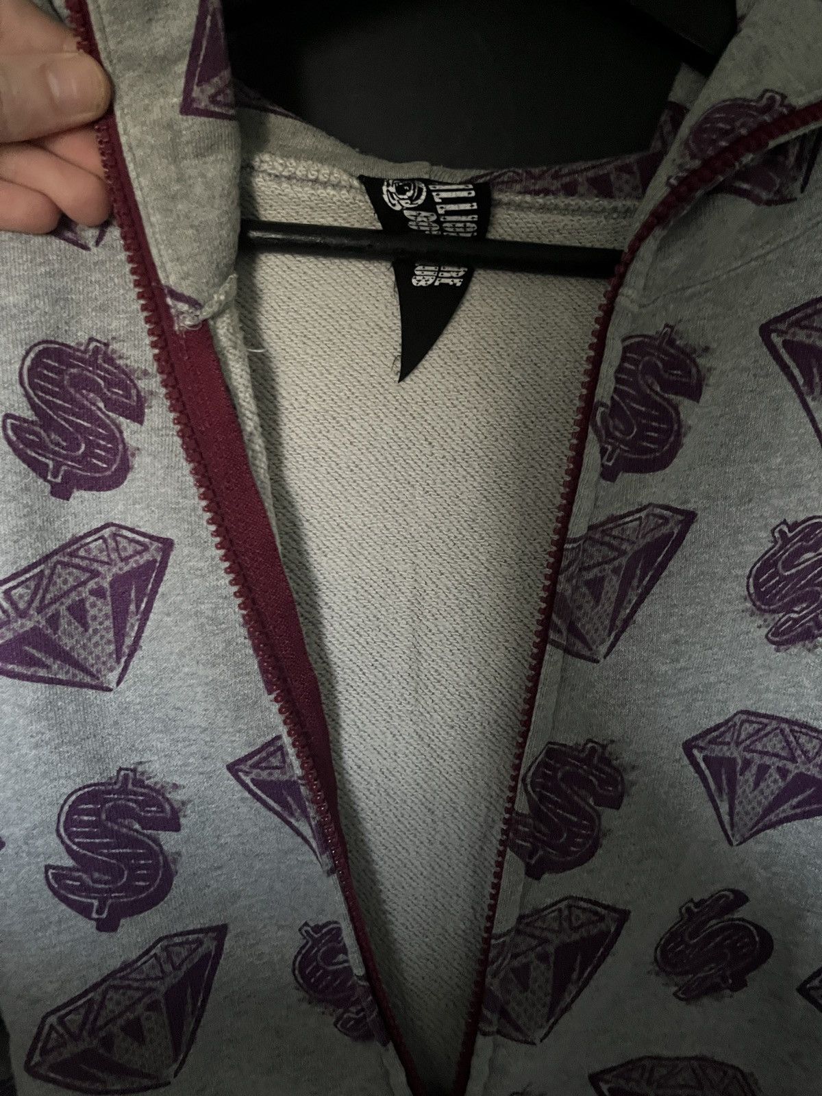 Billionaire Boys Club 2006 BBC ‘Diamonds & Dollars’ Full Zip Hoodie Size Medium Size US M / EU 48-50 / 2 - 6 Thumbnail