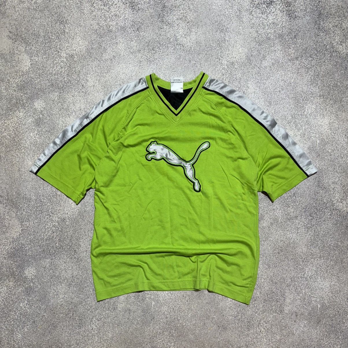 Japanese Brand × Puma × Vintage Rare Puma Vintage T-shirt Baggy Y2K Mens size L Green Size US L / EU 52-54 / 3 - 1 Thumbnail