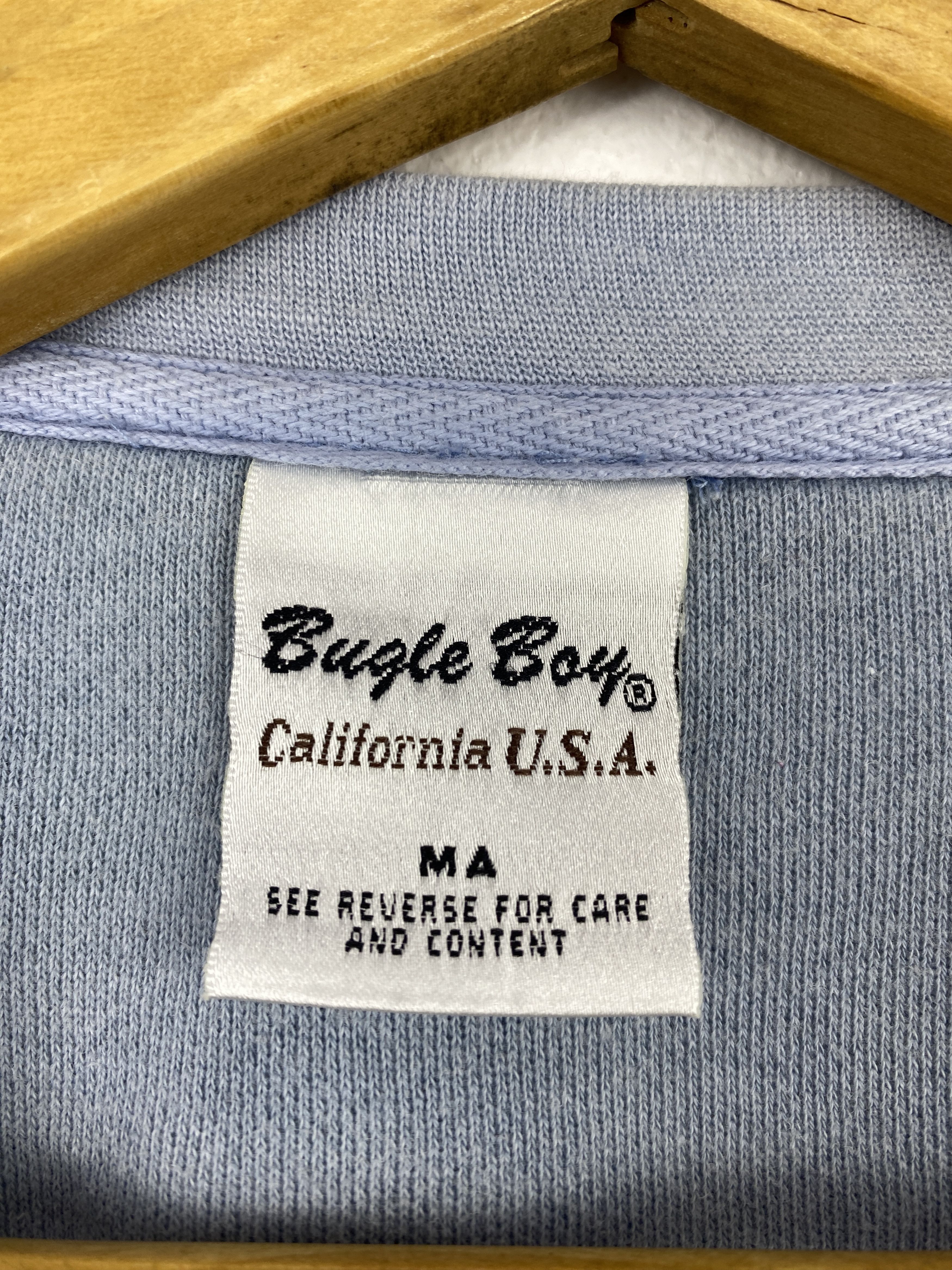 Bugle Boy Vintage 90s Bugle Boy California Striped Sweatshirt BP0062 Size US XXL / EU 58 / 5 - 5 Thumbnail