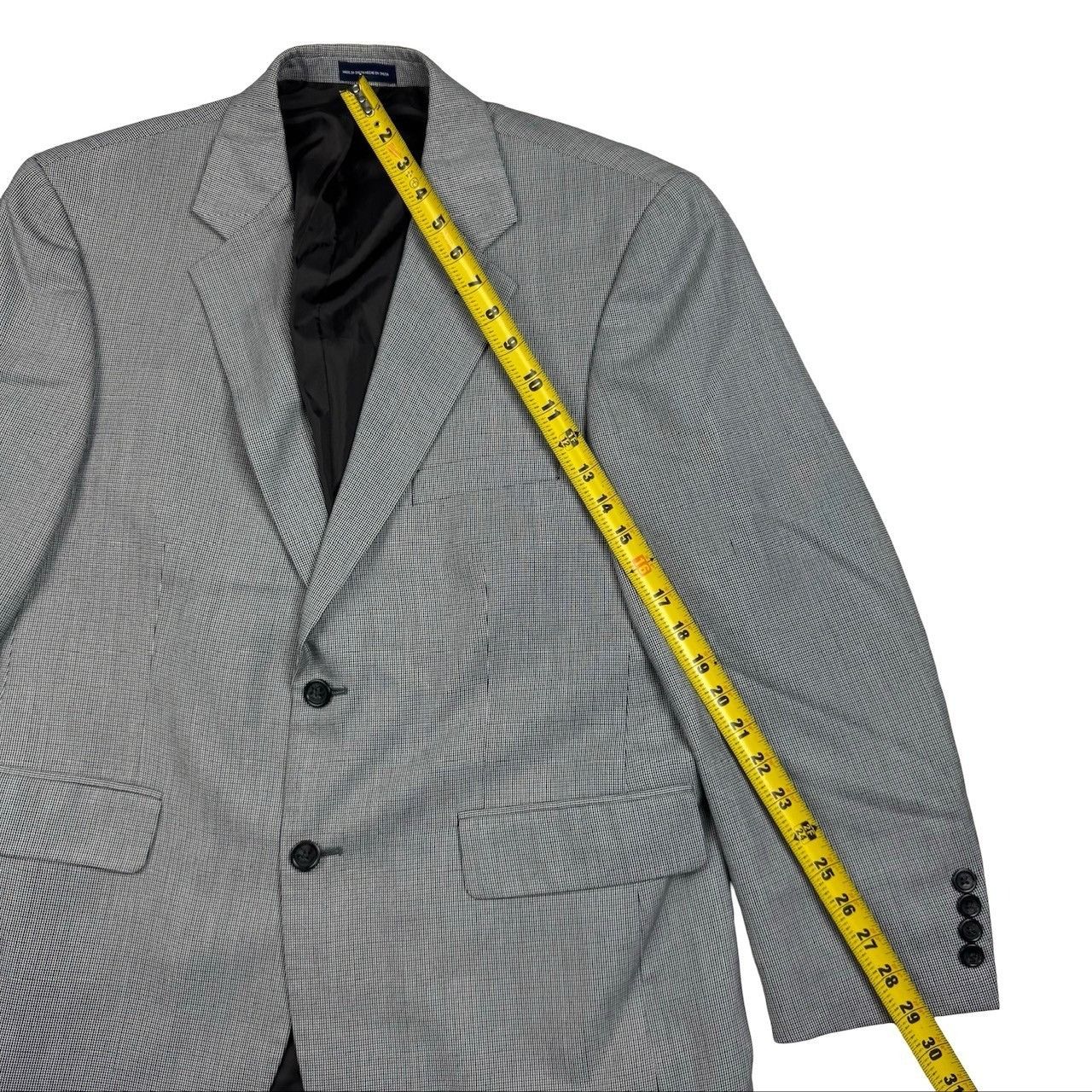Stafford Stafford Essentials Men's Polyester Blend 2-Button Blazer Gr Size 40S - 10 Thumbnail