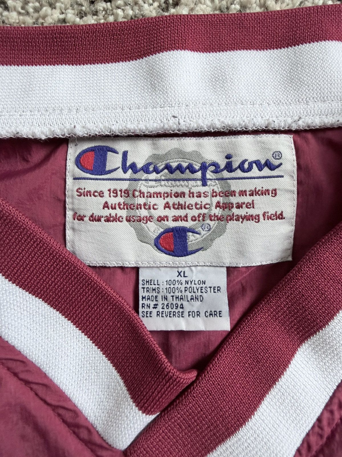 Champion Vintage Champion Windbreaker Size US XL / EU 56 / 4 - 2 Thumbnail