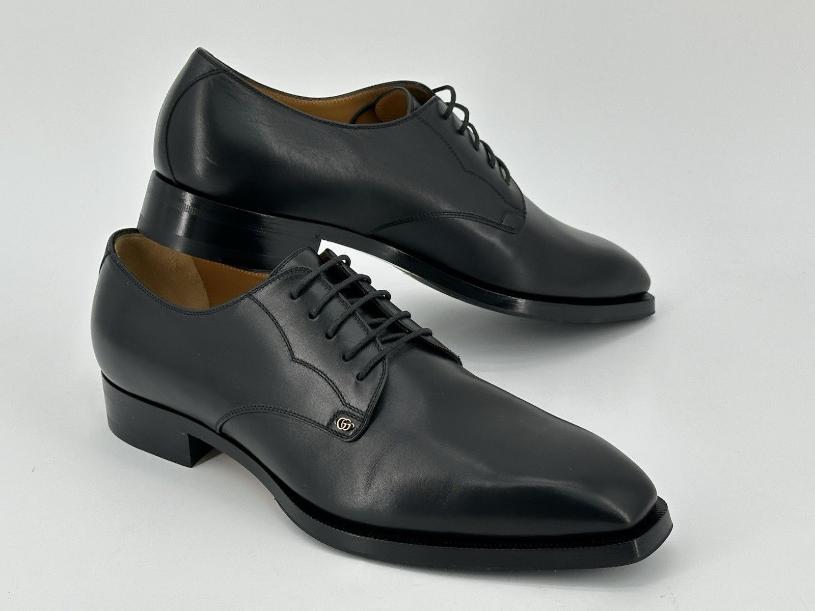 Gucci New Gucci Men's Elegant DoubleG Size-US-10,5/UK-9,5/EU-43,5 Size US 10.5 / EU 43-44 - 8 Thumbnail