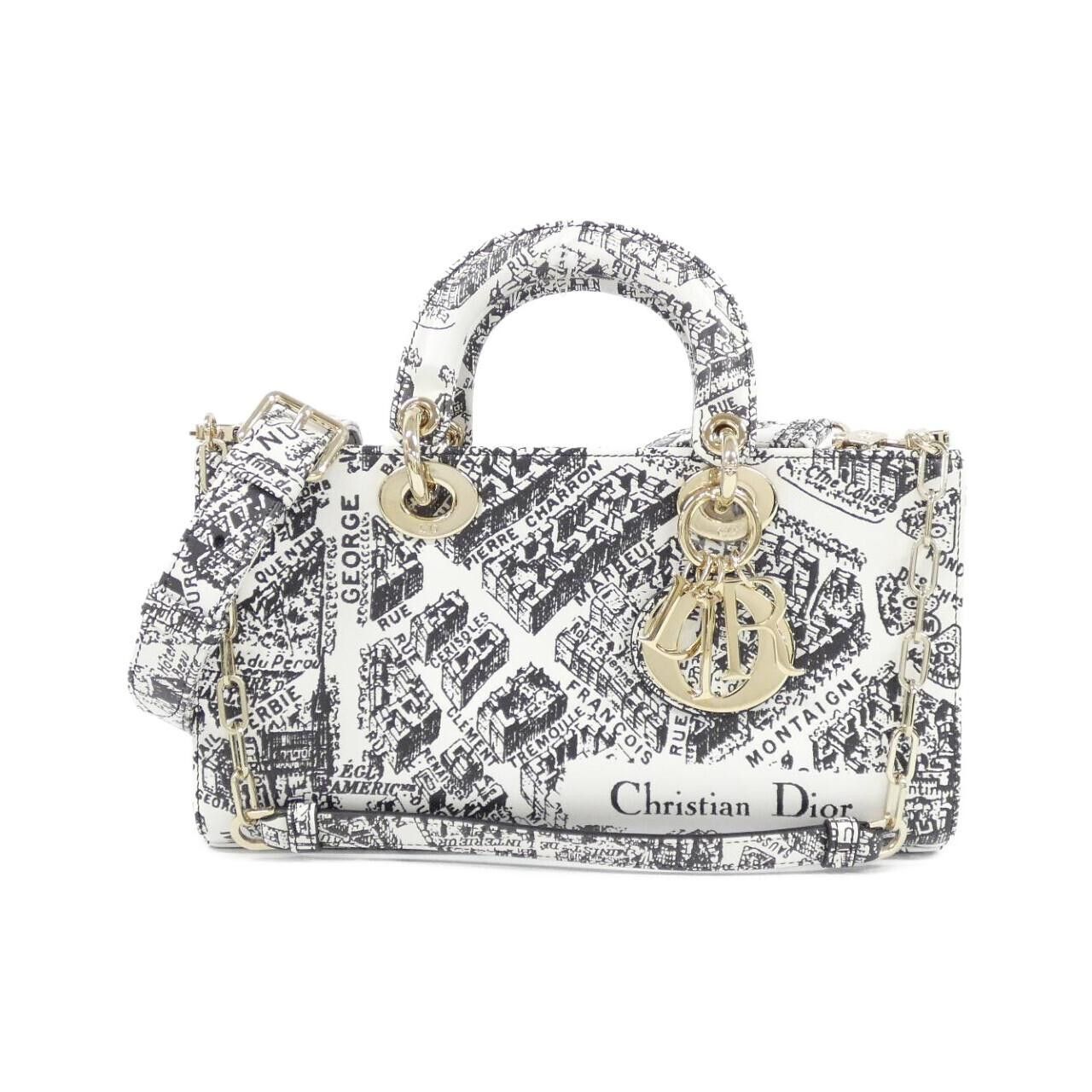 Dior Dior Christian Dior PLAN DE PARIS Lady D-Joy Leather Handbag Leather Shoulder Bag DUTY FREE for USA Size ONE SIZE - 1 Thumbnail