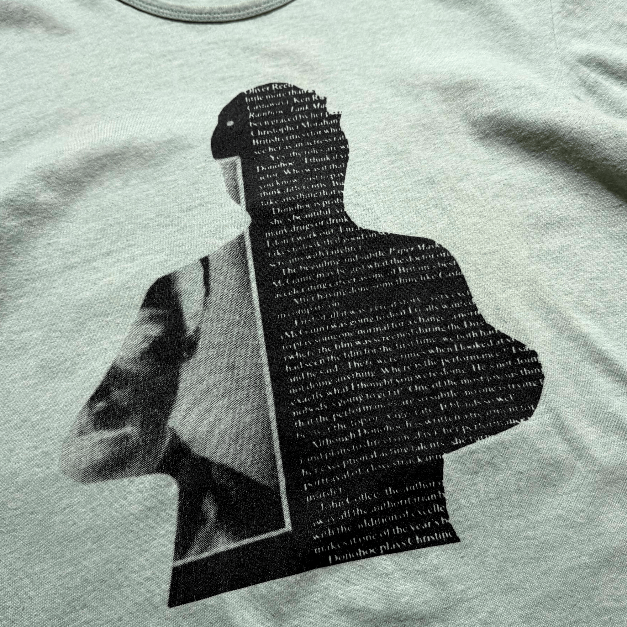 Raf Simons SS02 Raf Simons ‘Oliver Reed’ Mint Tee Size US S / EU 44-46 / 1 - 2 Thumbnail