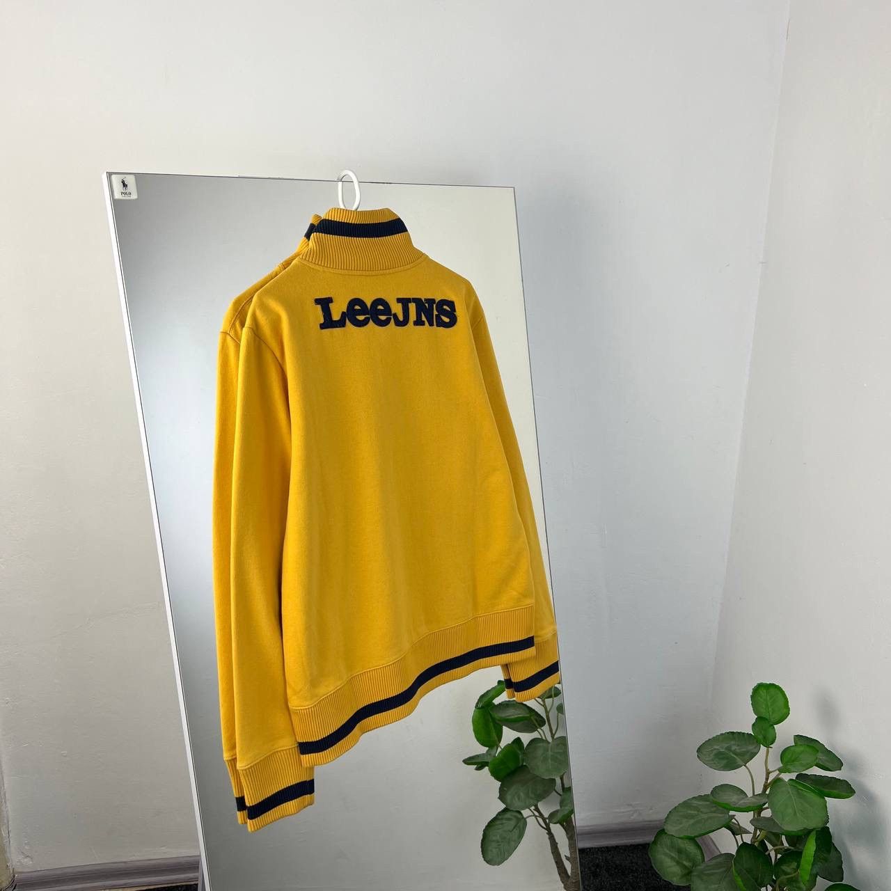Lee Vintage Y2K Lee Big Embroidered Logo Zip Up Track Jacket Size US L / EU 52-54 / 3 - 1 Thumbnail