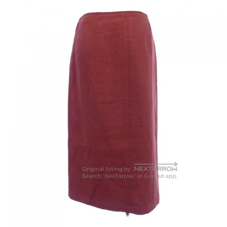 Hermes Hermes Margiela Period Linen Long Skirt - Side Button Size 25" / US 0 / IT 36 - 2 Thumbnail
