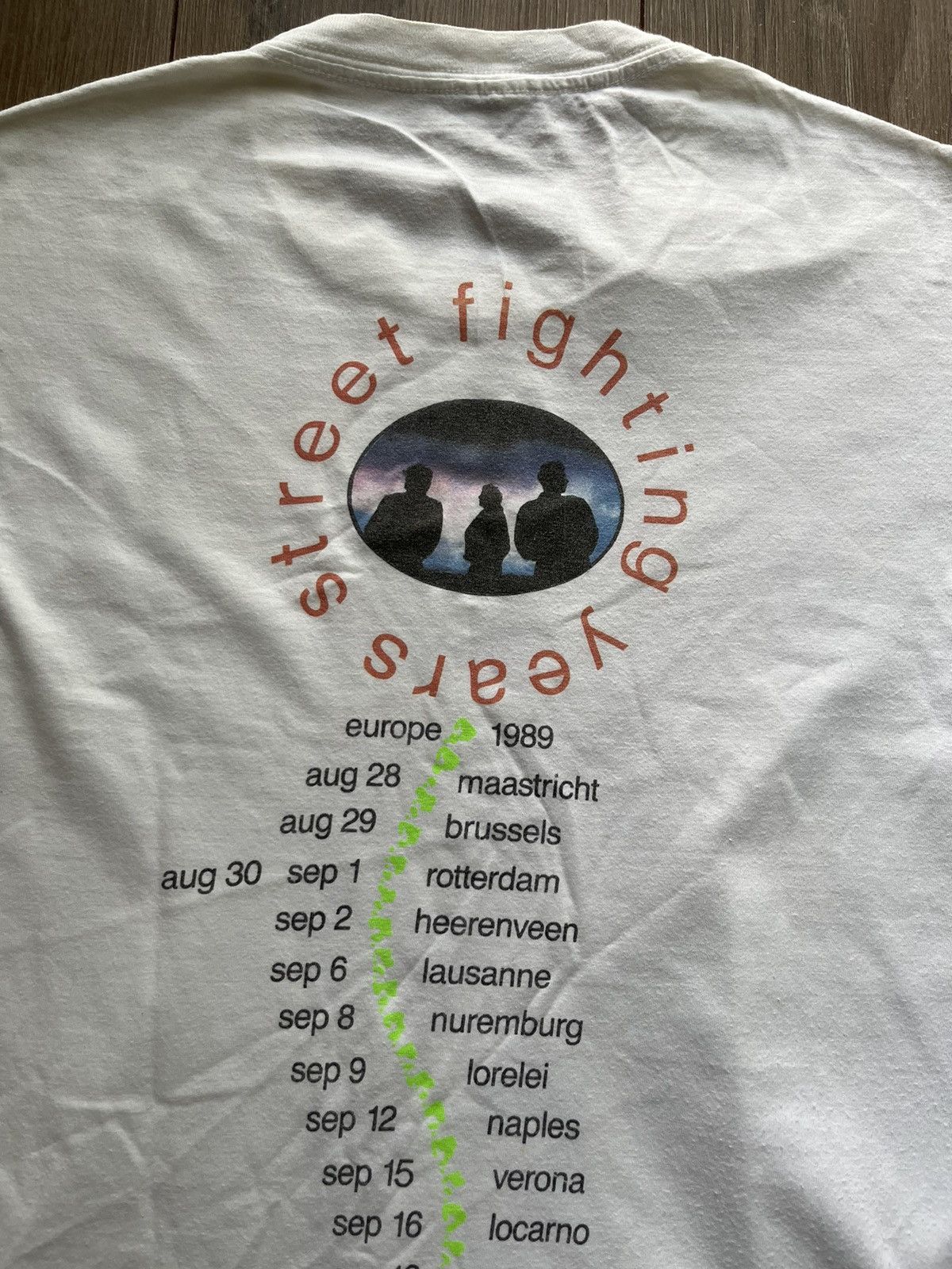 Band Tees × Vintage Simple Minds 1989 street fighting years tour tshirt Size US L / EU 52-54 / 3 - 8 Thumbnail