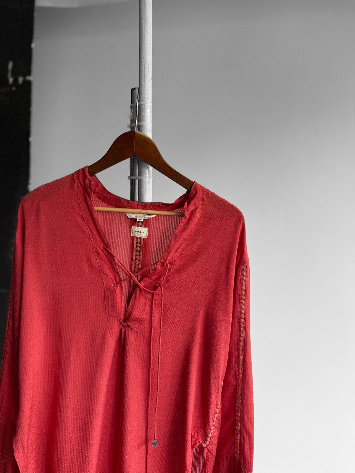 Designer × Odd Molly Odd Molly Womens Long Sleeve Modal Blouse Top Lightweight Size M / US 6-8 / IT 42-44 - 2 Thumbnail