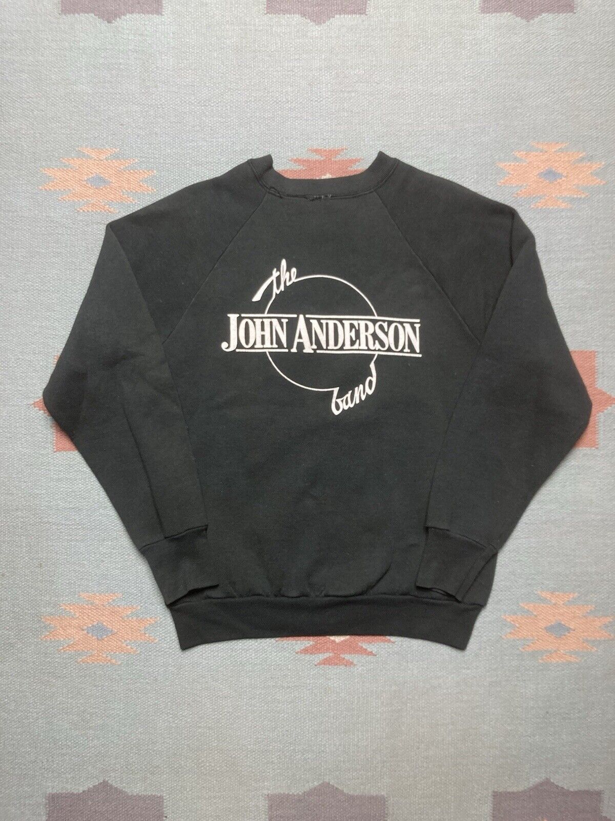 Band Tees × Vintage 80s sweatshirt John Anderson black sheep country music mediu Size US M / EU 48-50 / 2 - 4 Thumbnail